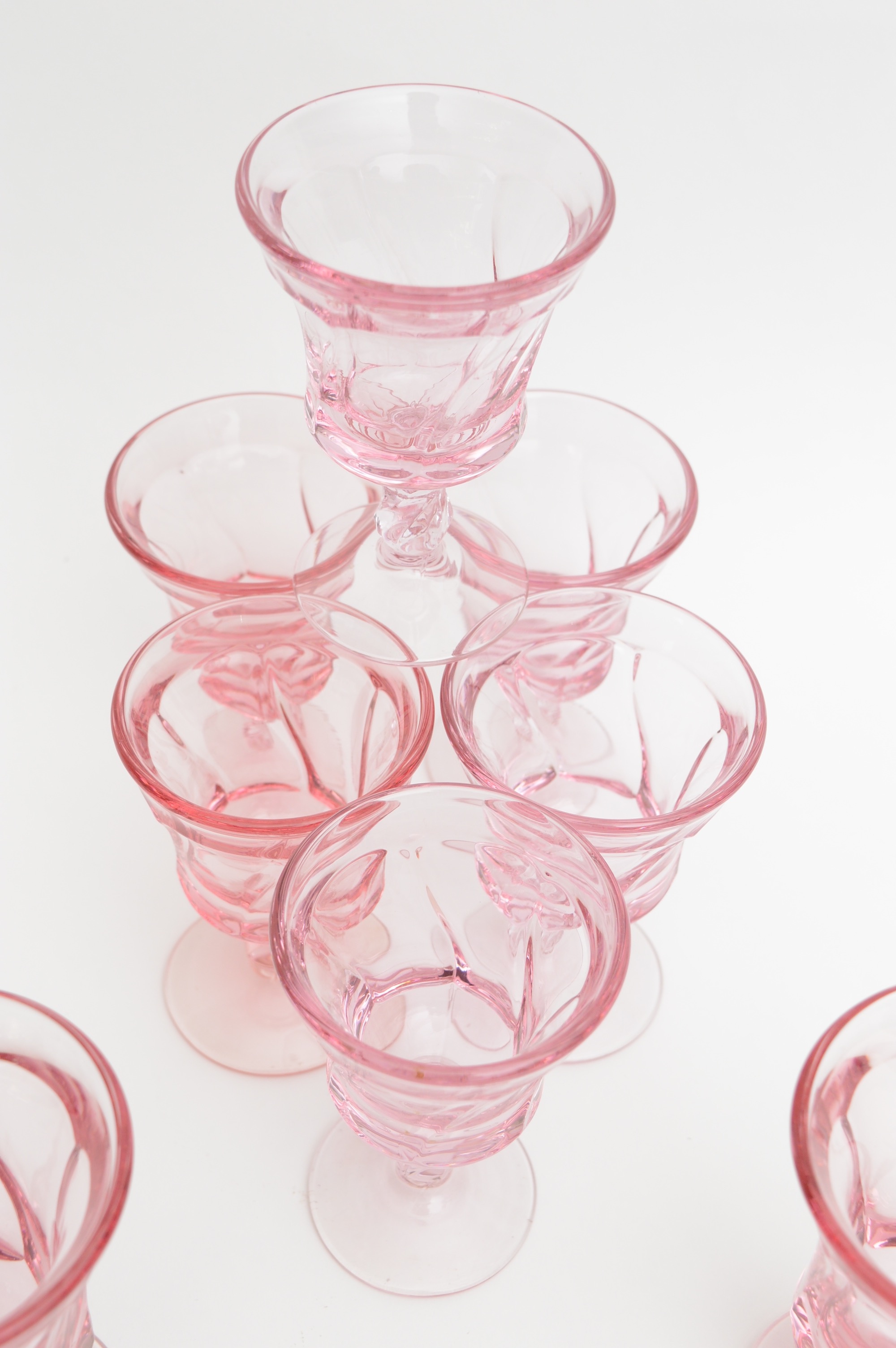 Vintage Pink Fostoria Jamestown Glassware