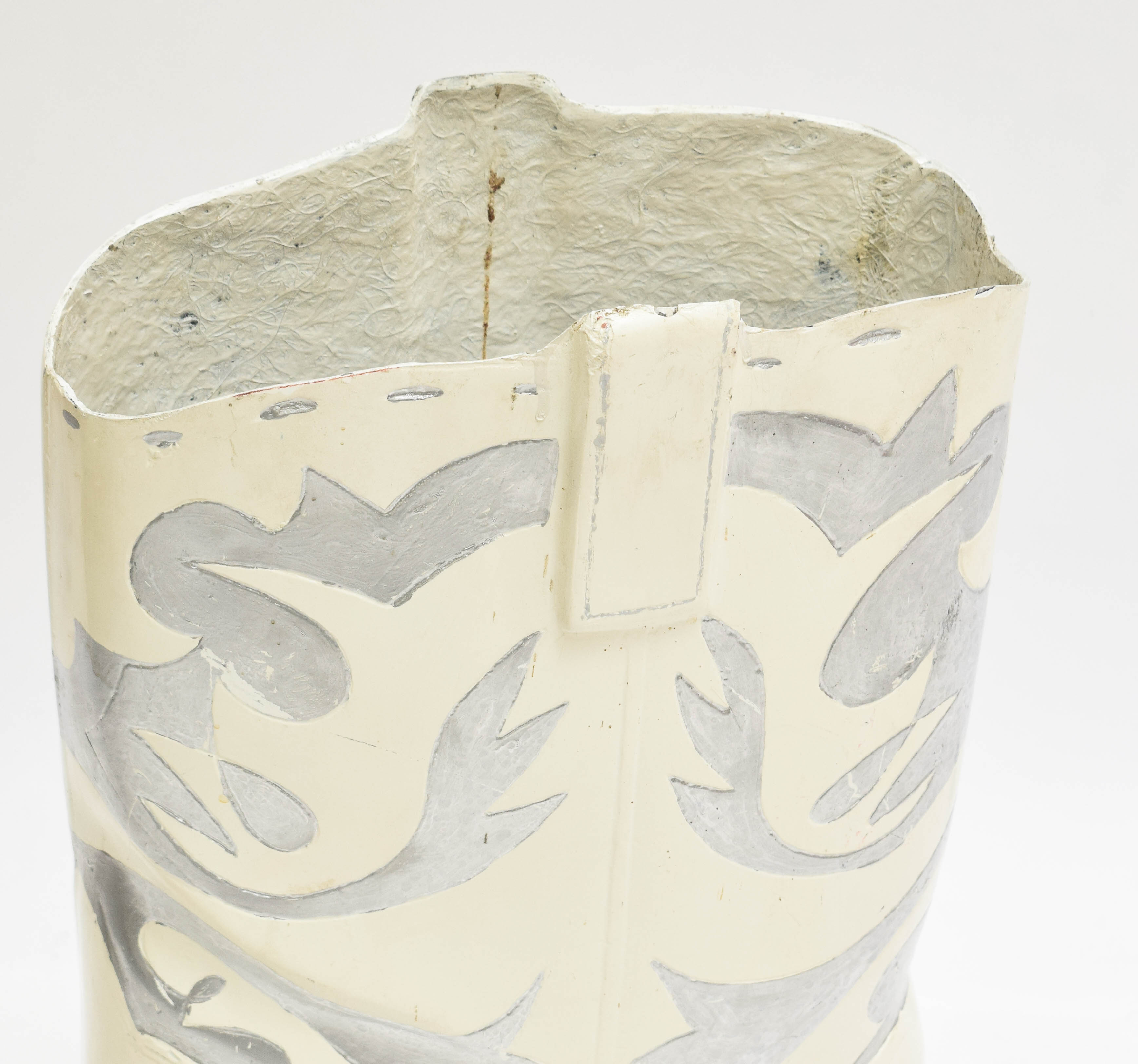 Fiberglass Cowboy Boot Sculpture