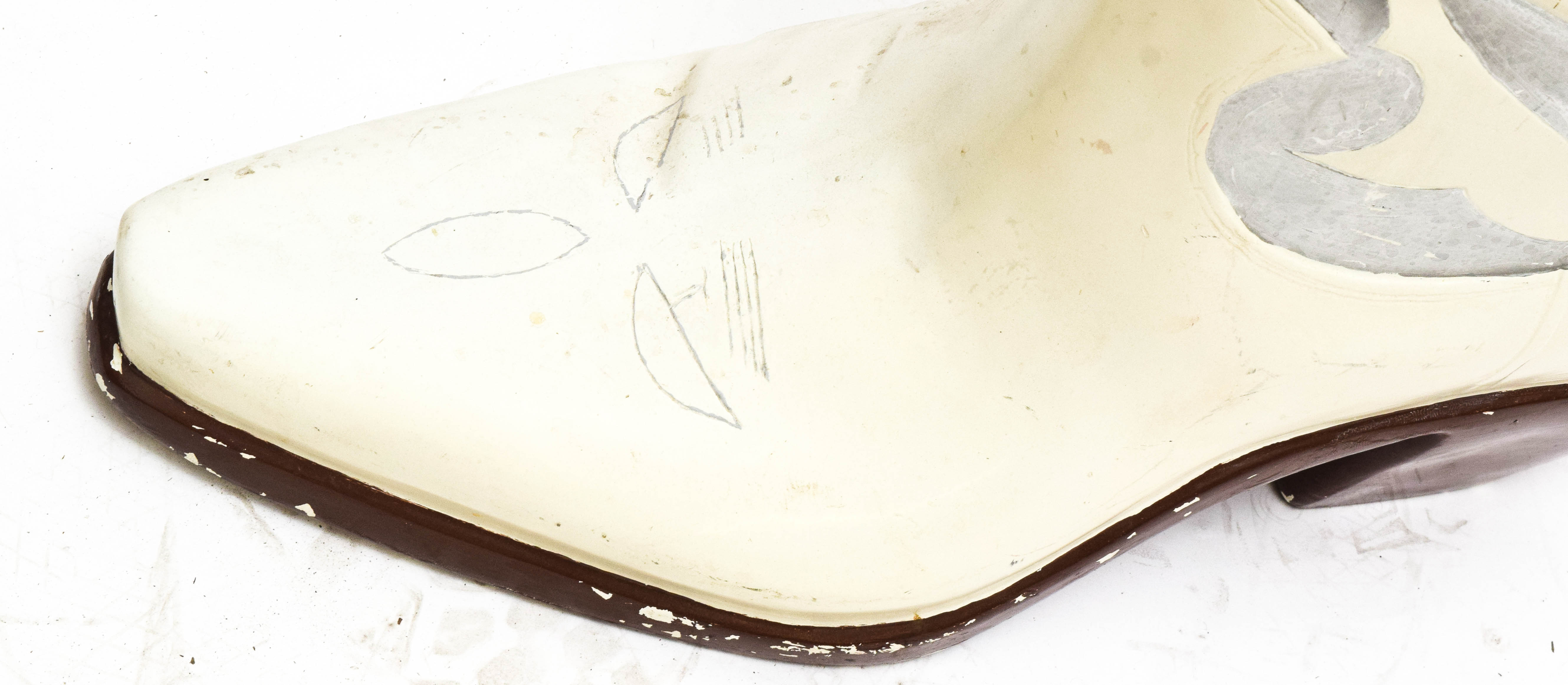 Fiberglass Cowboy Boot Sculpture