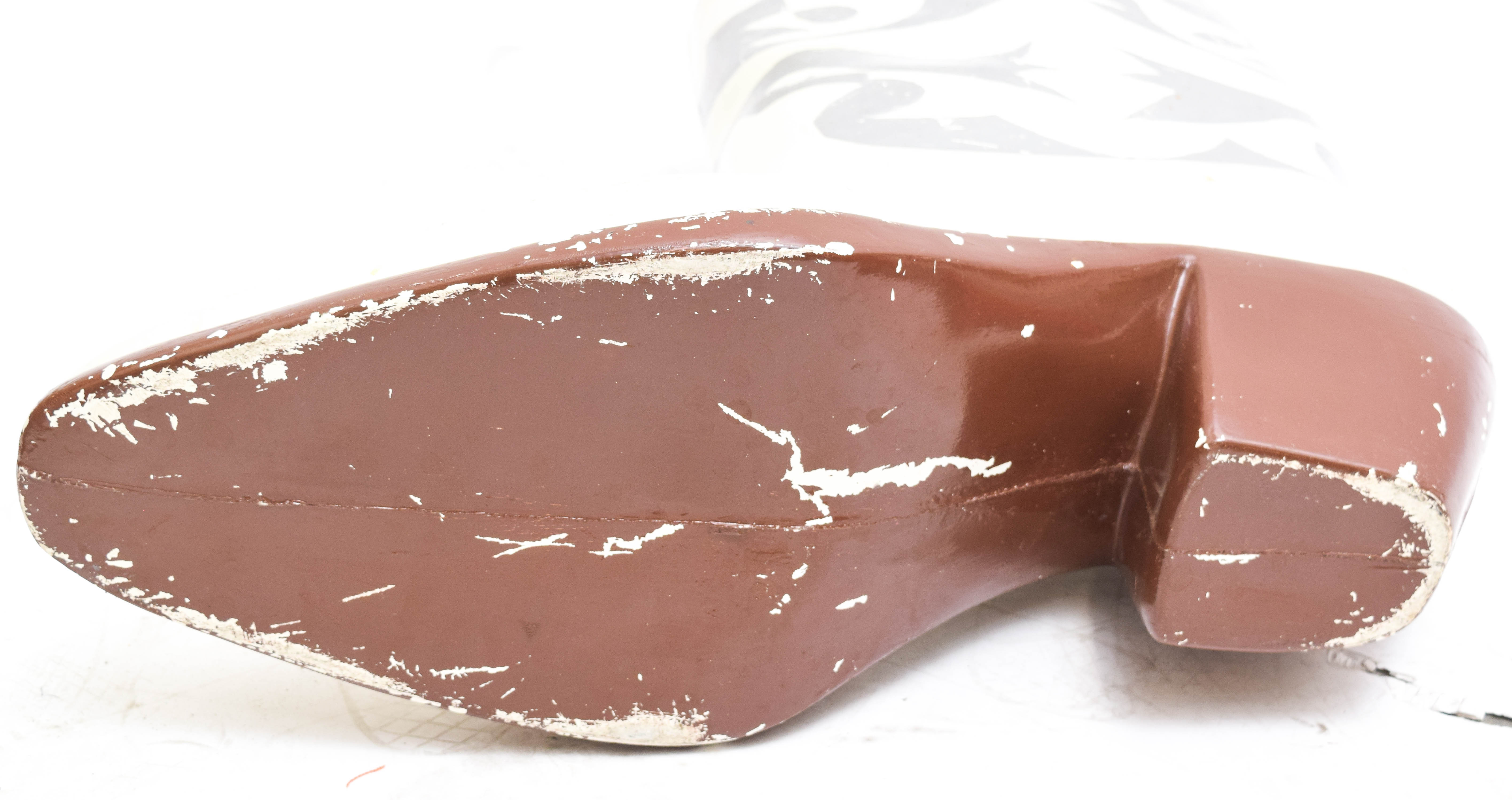 Fiberglass Cowboy Boot Sculpture