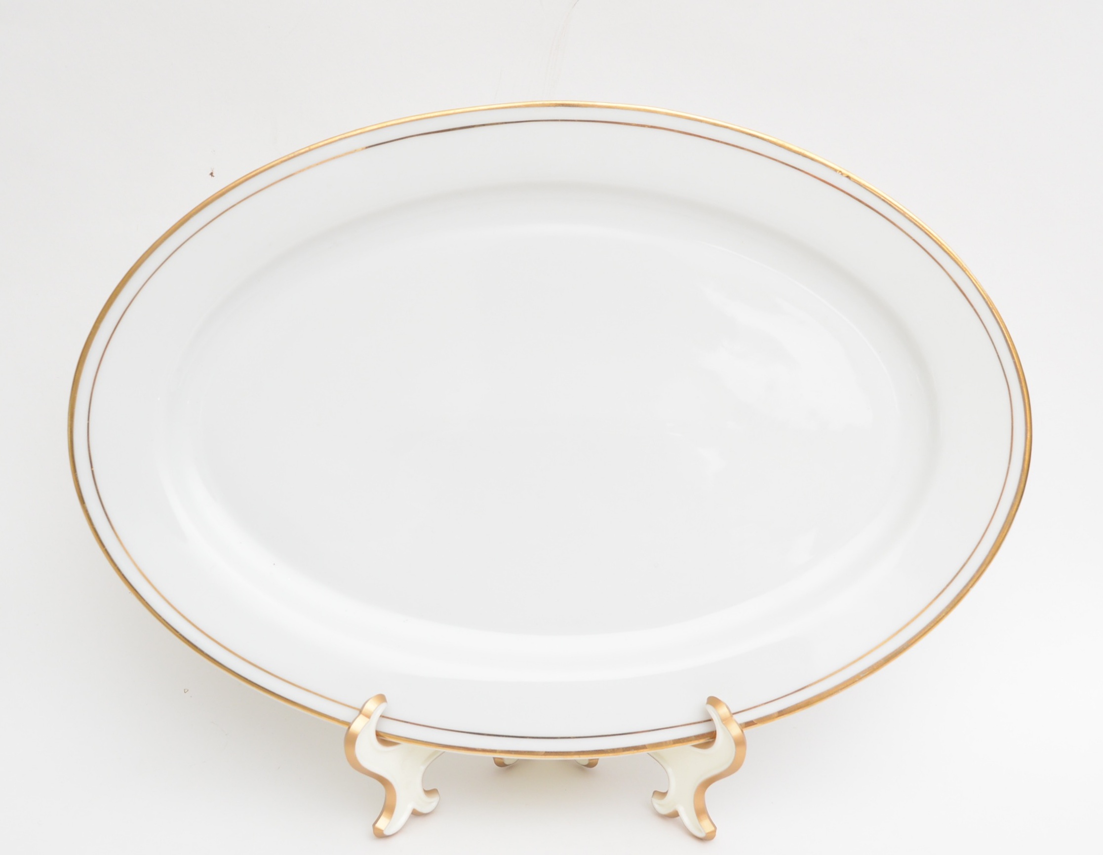 Vintage White and Gold  Assorted China Collection Including Baum Bros