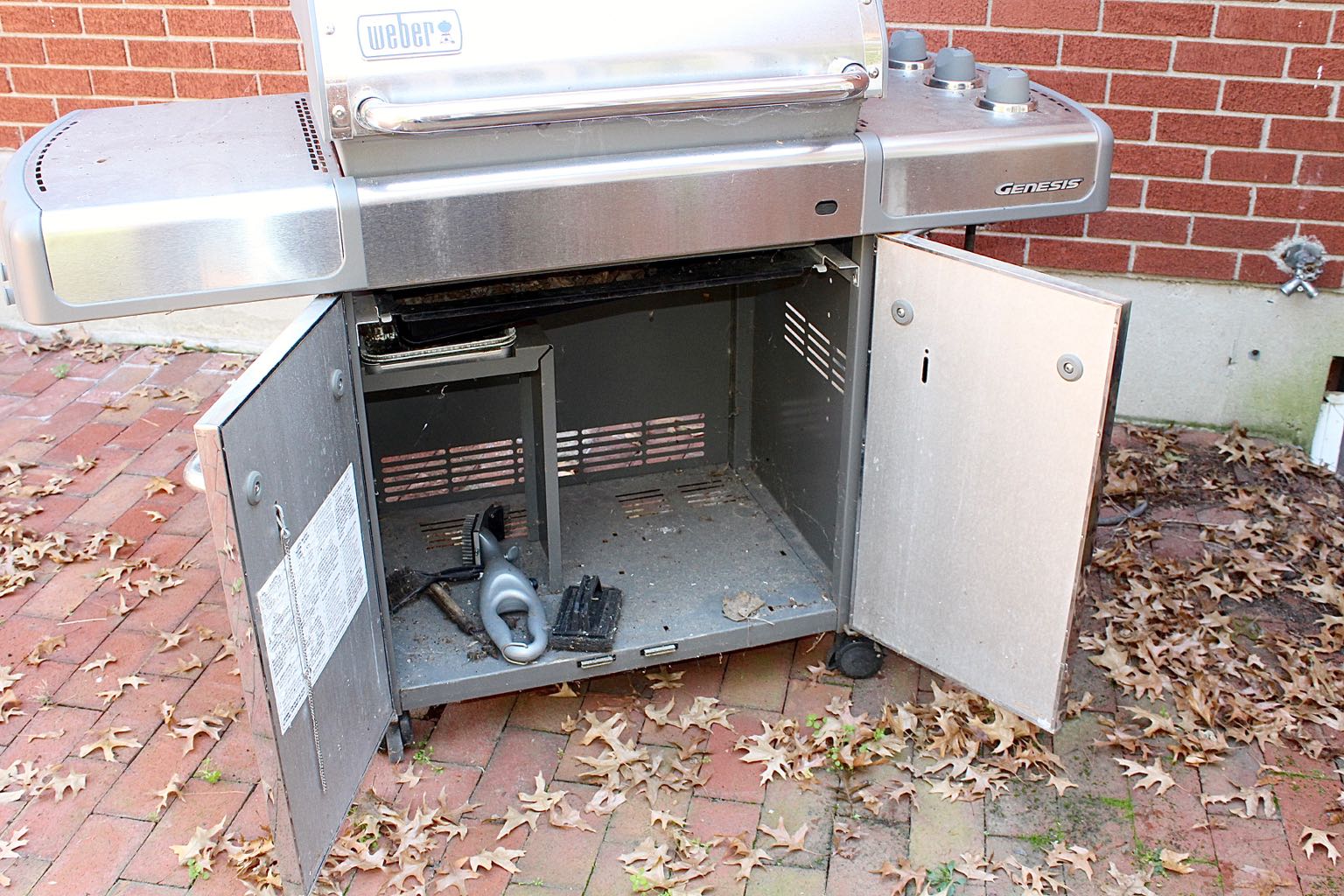 Weber "Genesis" Stainless Gas Patio Grill