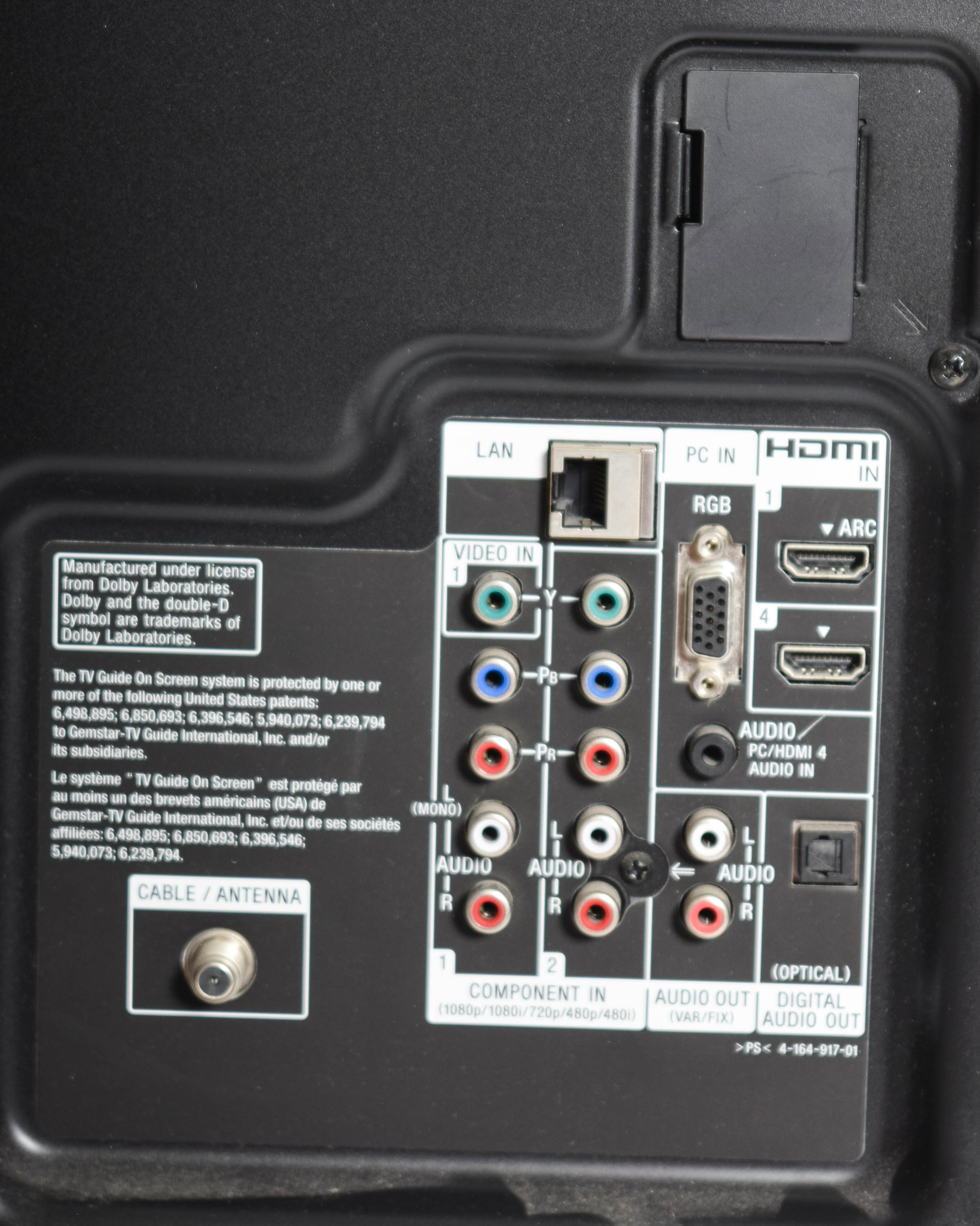 Sony Bravia 55" HDTV and Mount