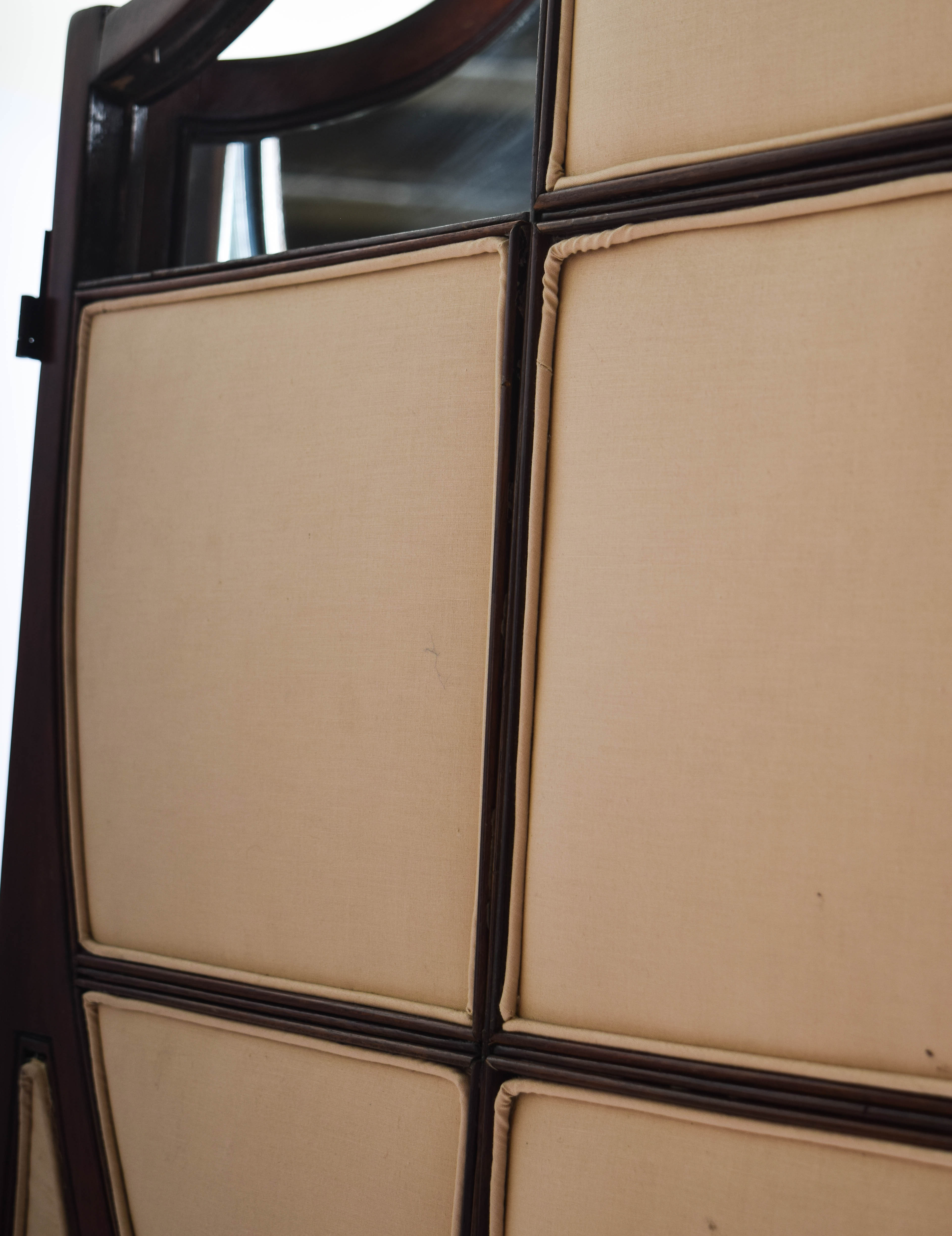 Vintage Mirrored Room Divider