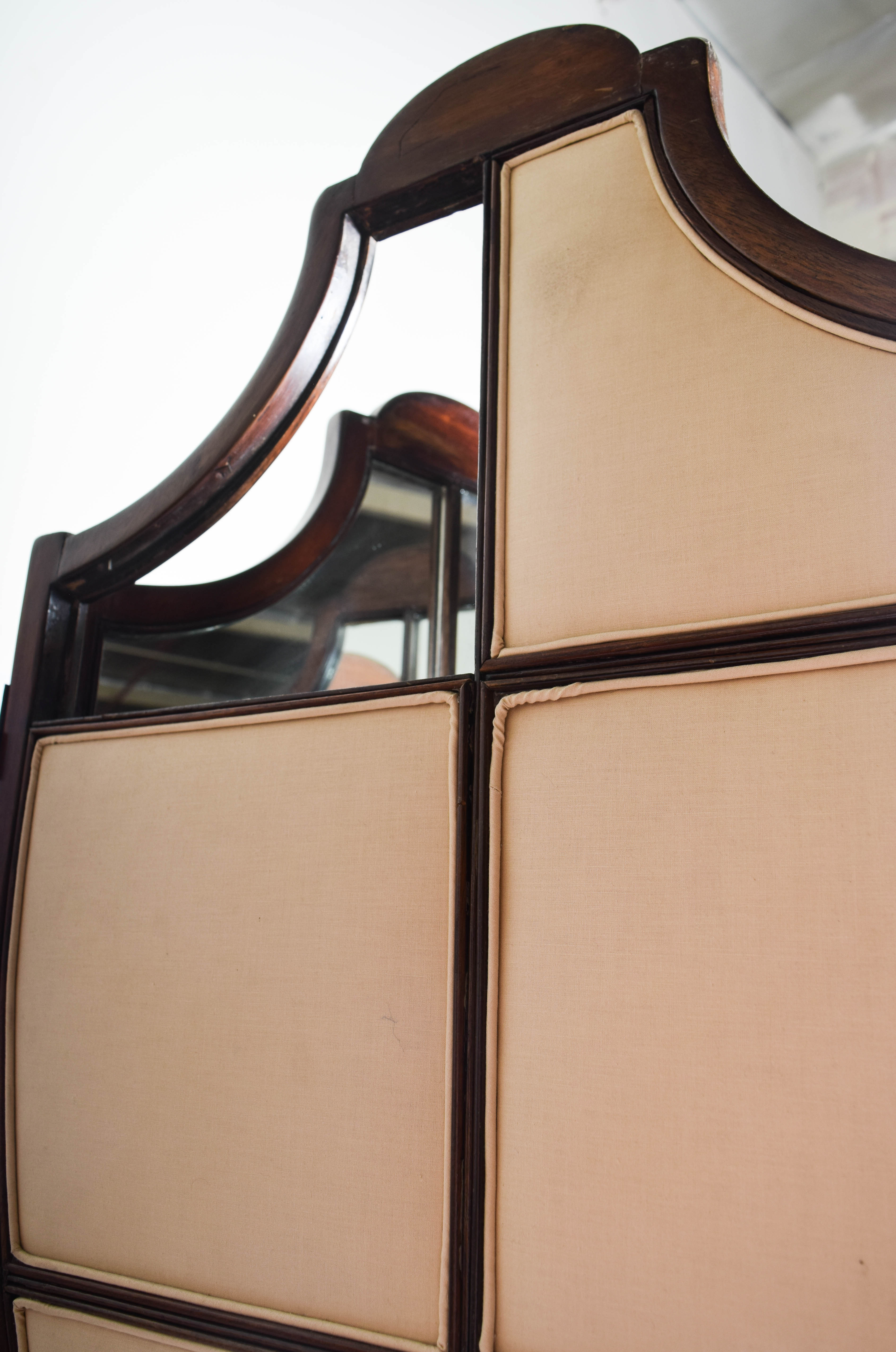 Vintage Mirrored Room Divider