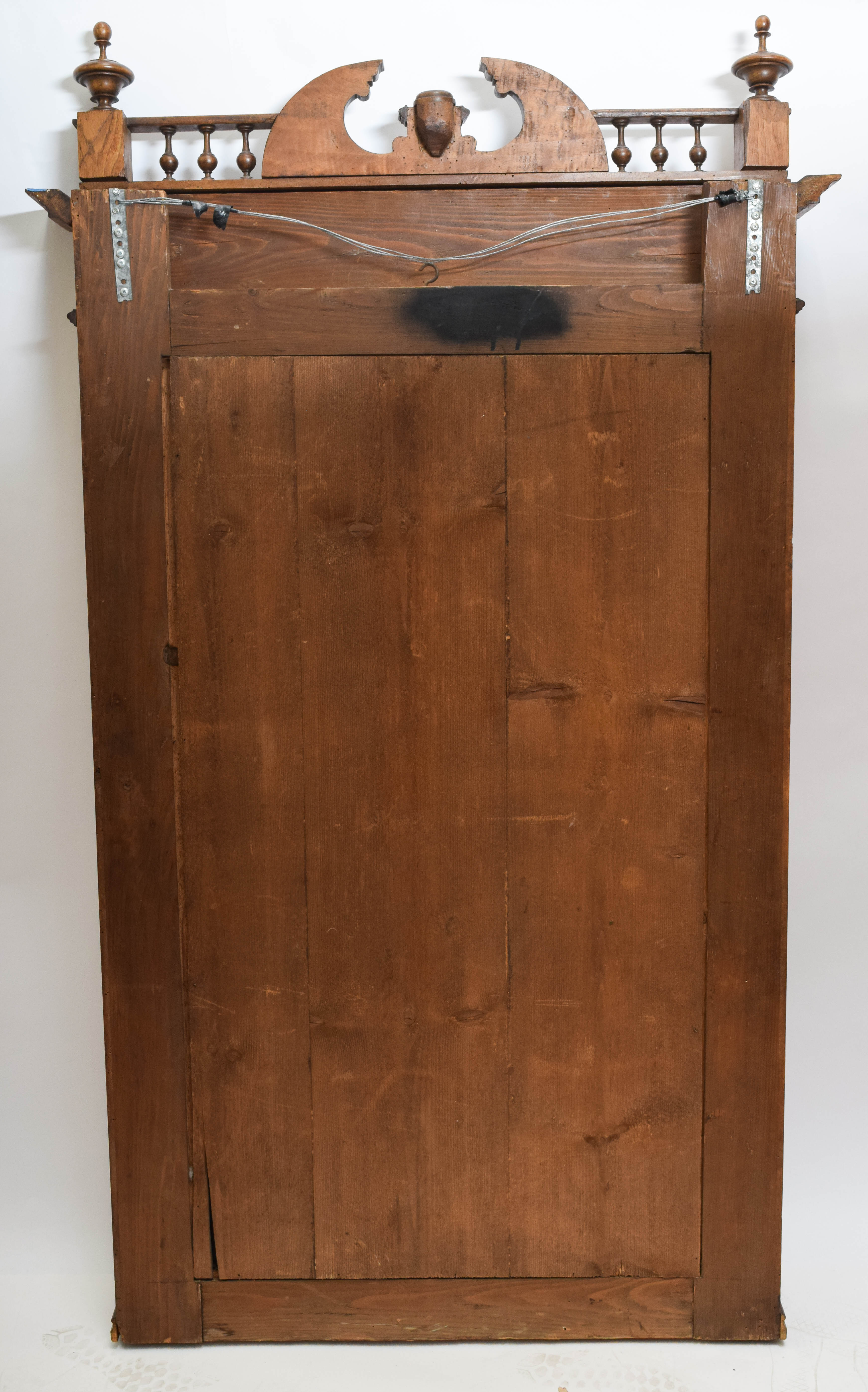 Carved Wood Framed Mirror