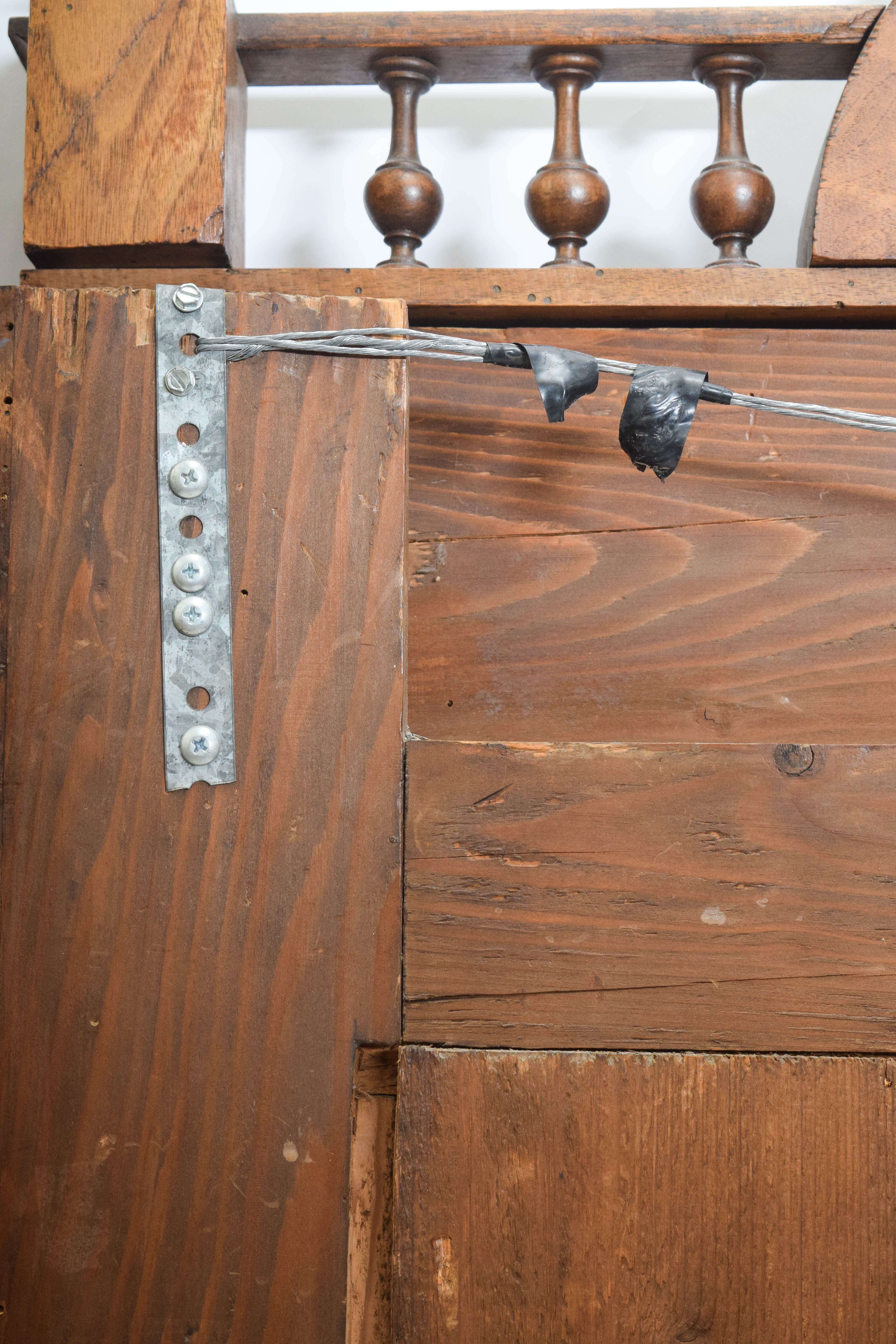 Carved Wood Framed Mirror