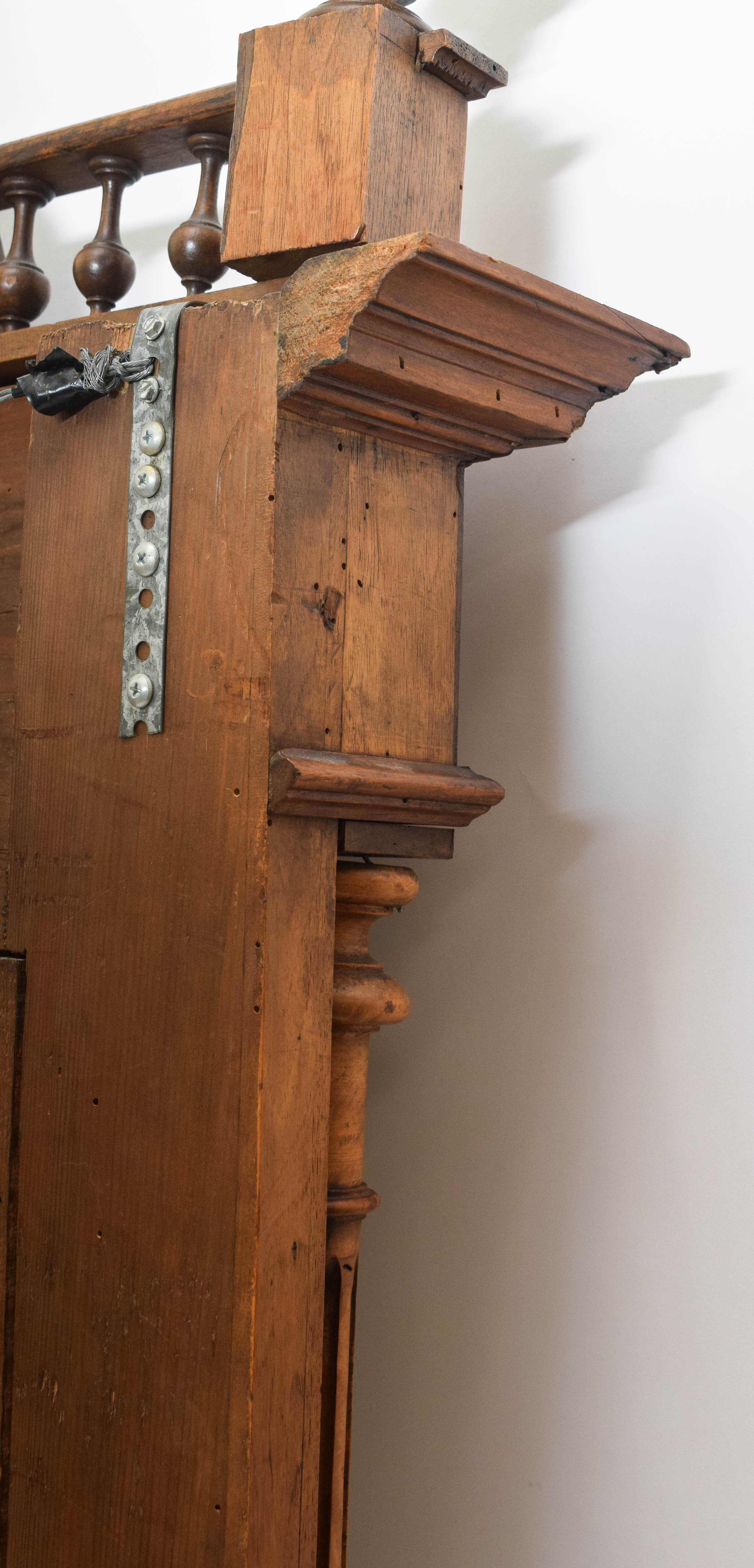 Carved Wood Framed Mirror