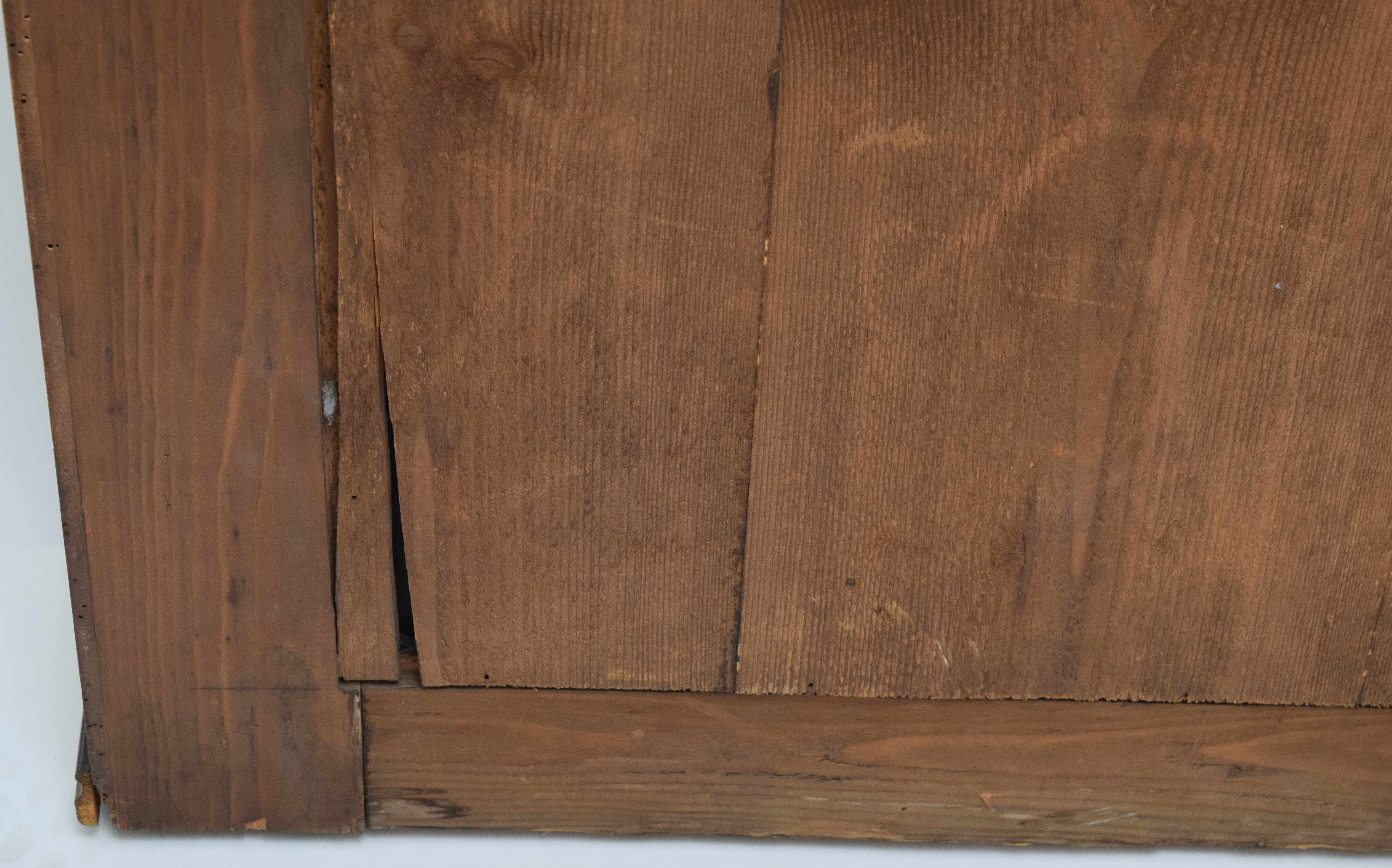 Carved Wood Framed Mirror