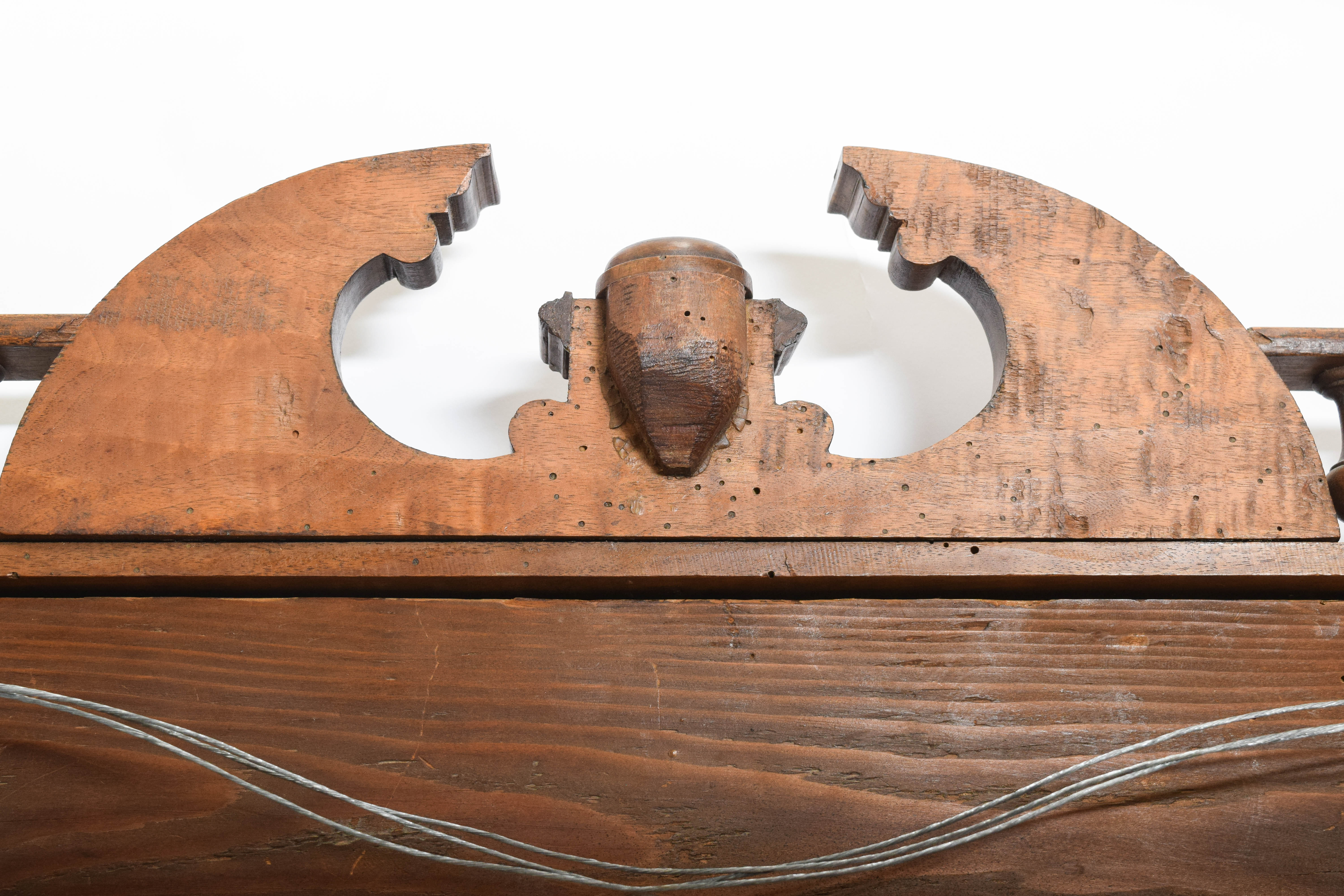 Carved Wood Framed Mirror