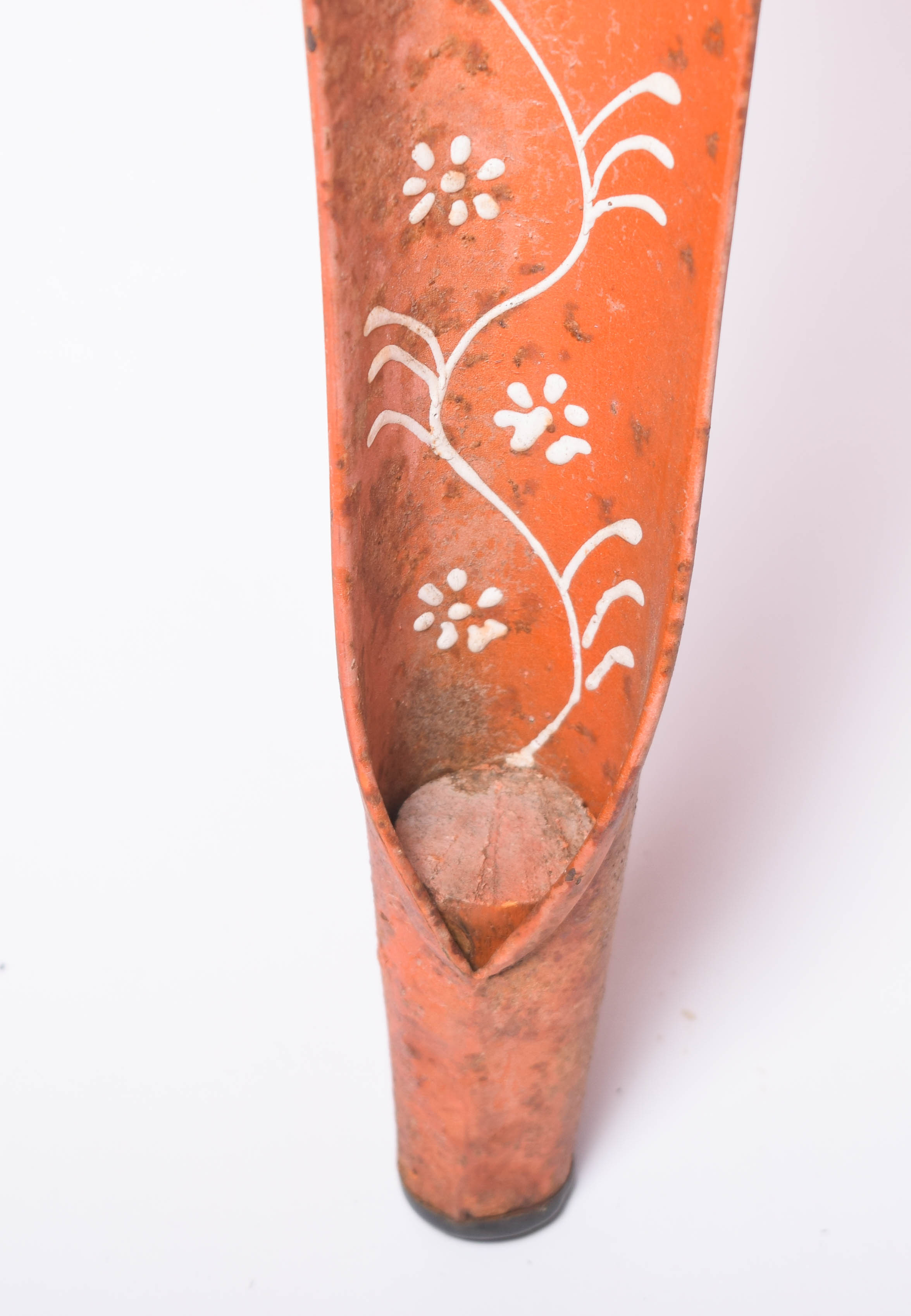 Indian Mid-Century Painted Metal Chairs