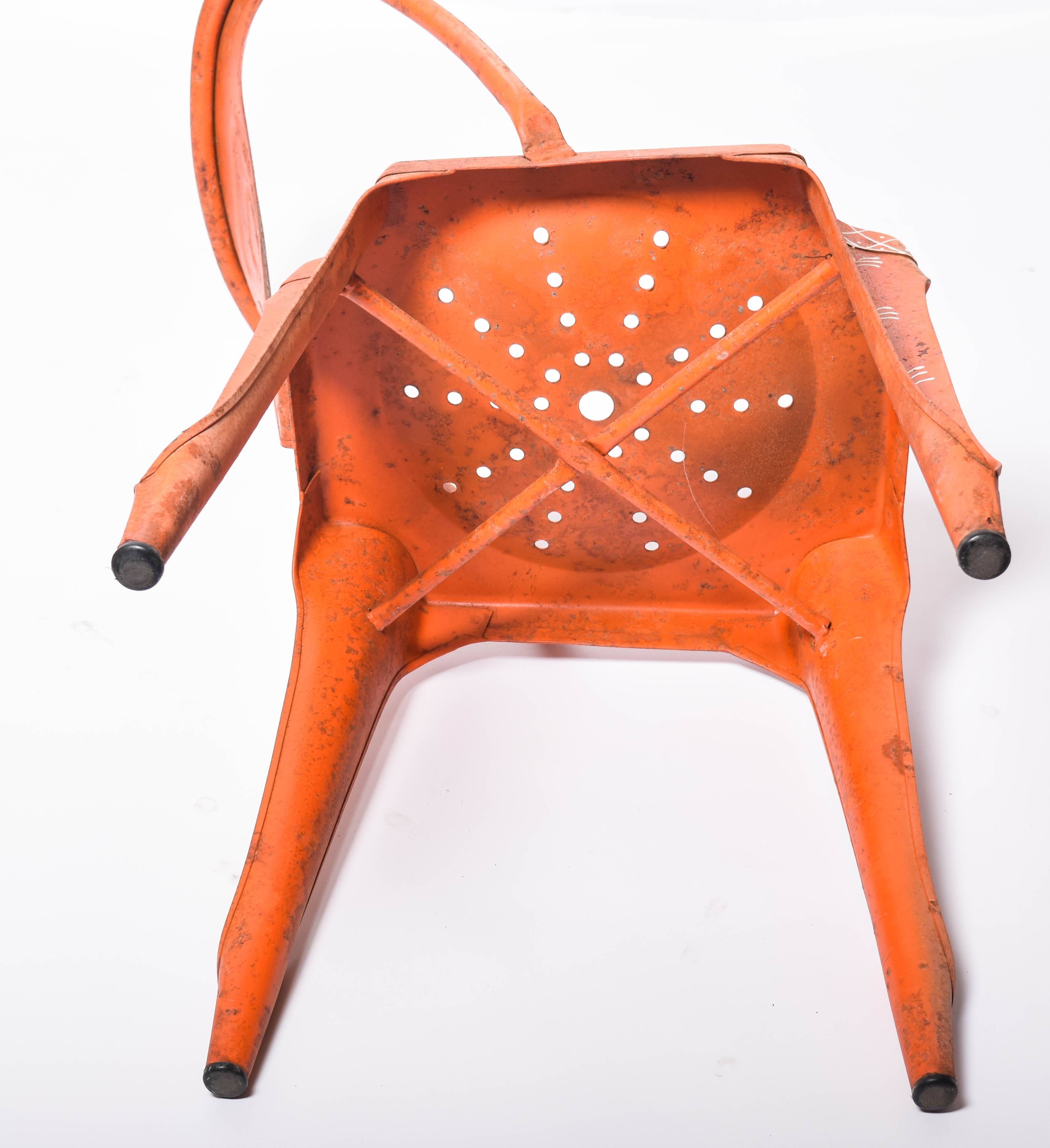 Indian Mid-Century Painted Metal Chairs