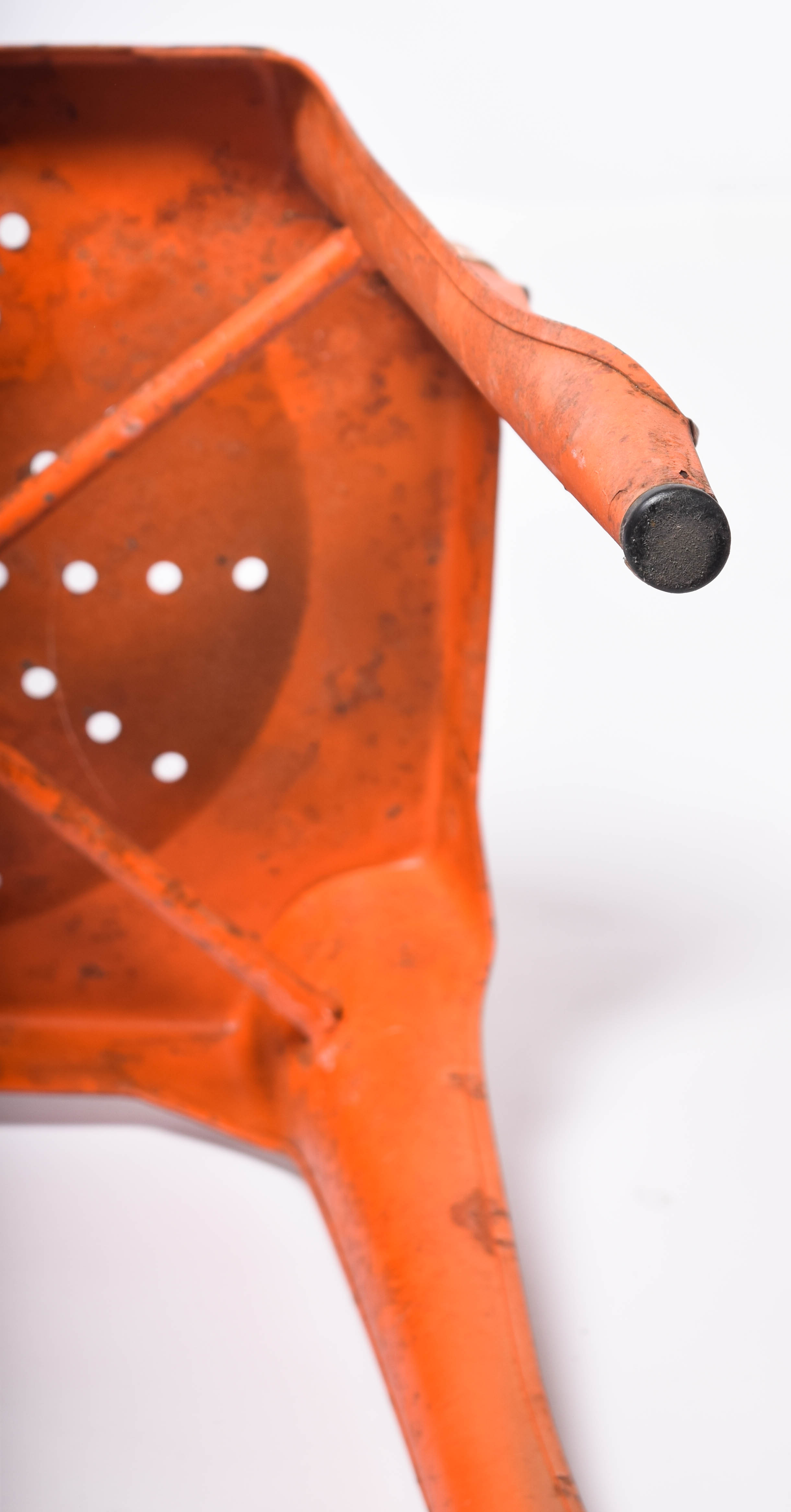 Indian Mid-Century Painted Metal Chairs