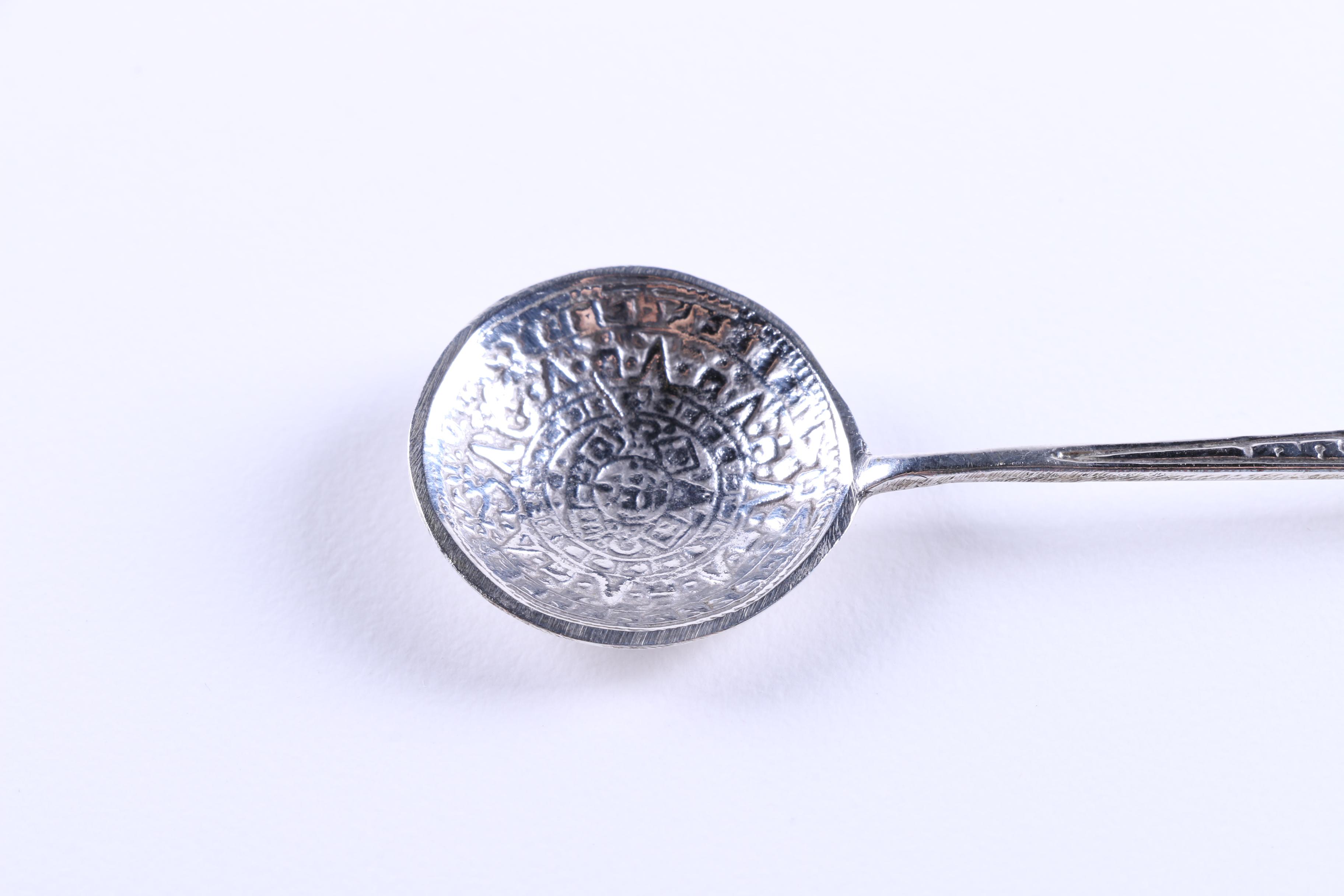 Mexican 850 Silver Spoon Set