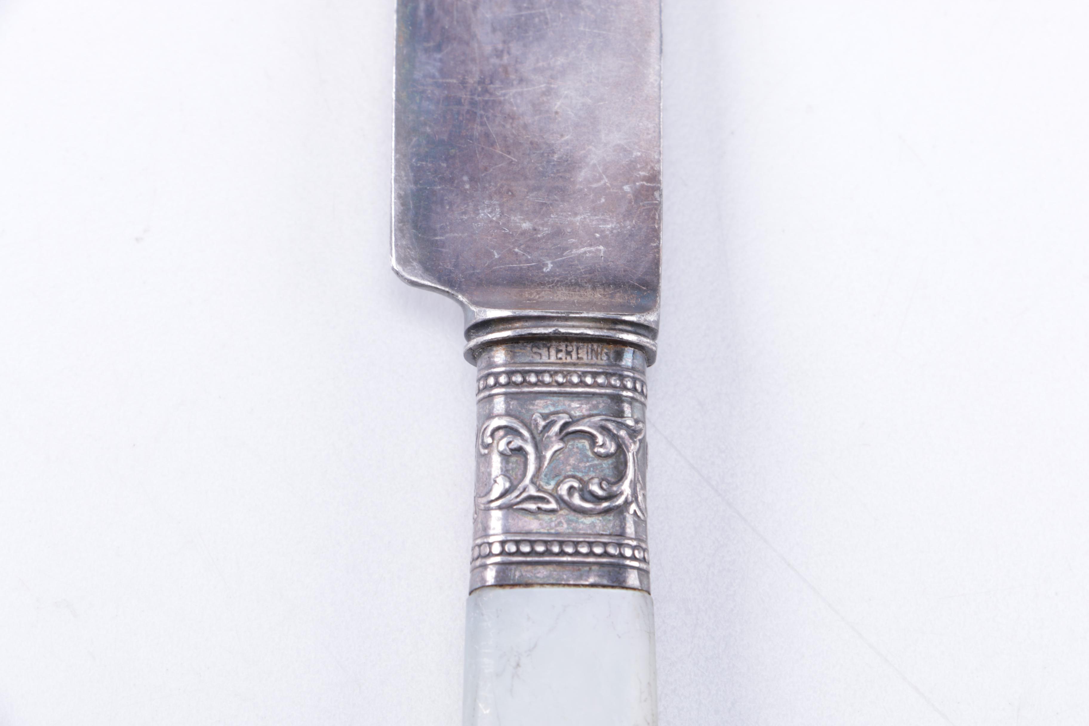 Vintage Landers Frary & Clark Knives with Mother of Pearl Handles