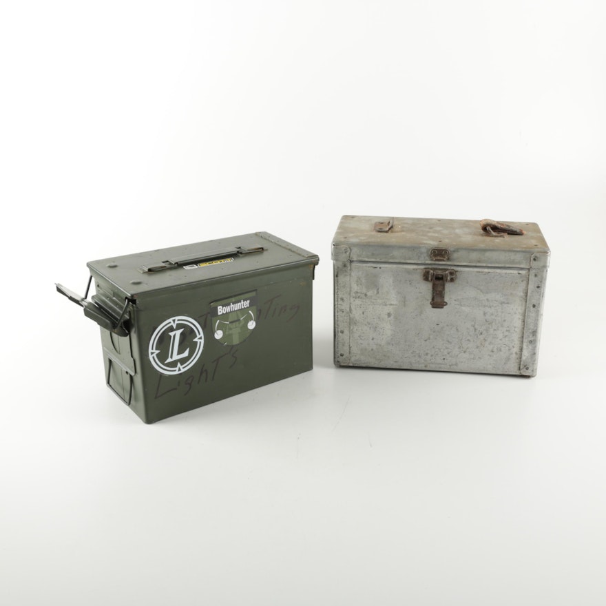 Scott Bowhunter Storage Box with Metal Storage Box
