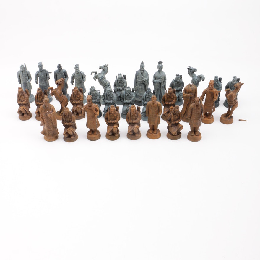 Chinese Style Chess Pieces