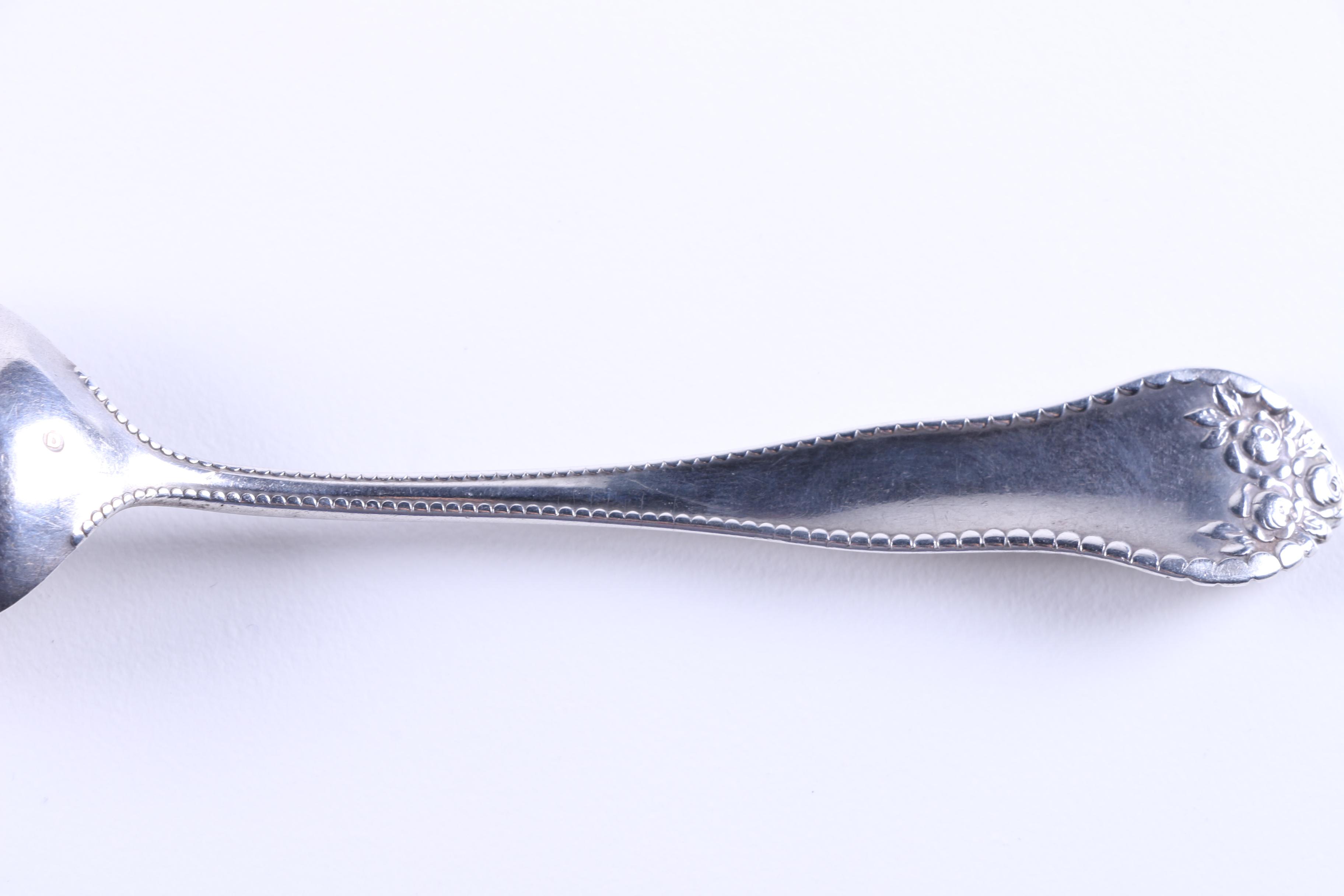 Gorham "Raphael" and Other Sterling Spoons and Tongs