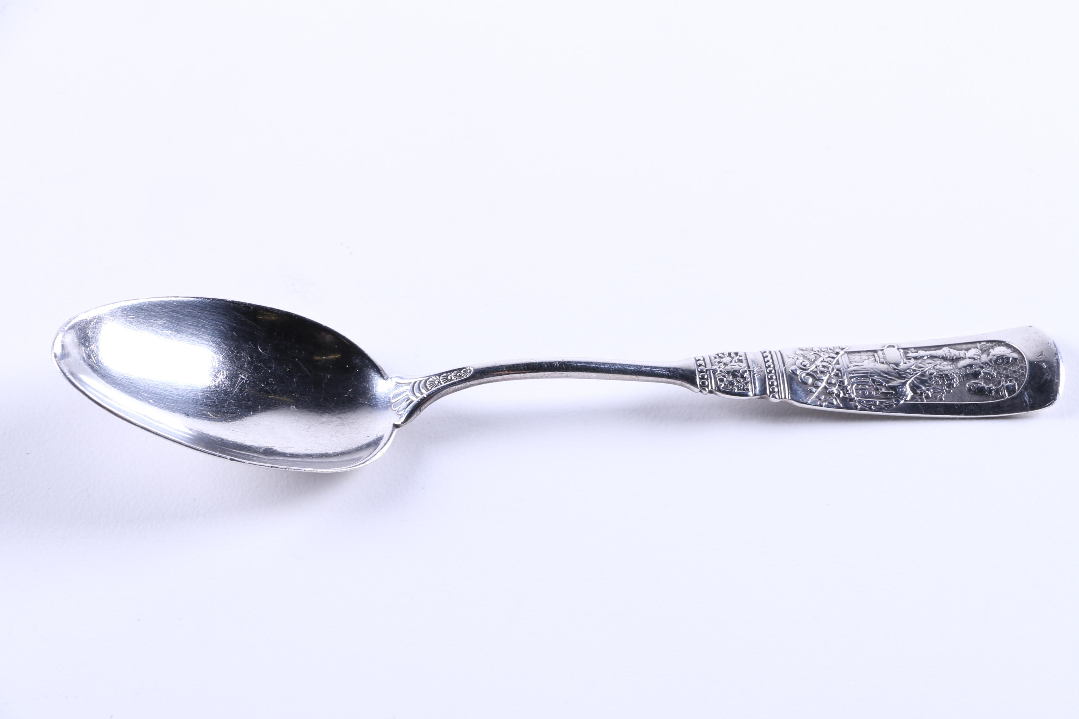 Gorham "Raphael" and Other Sterling Spoons and Tongs