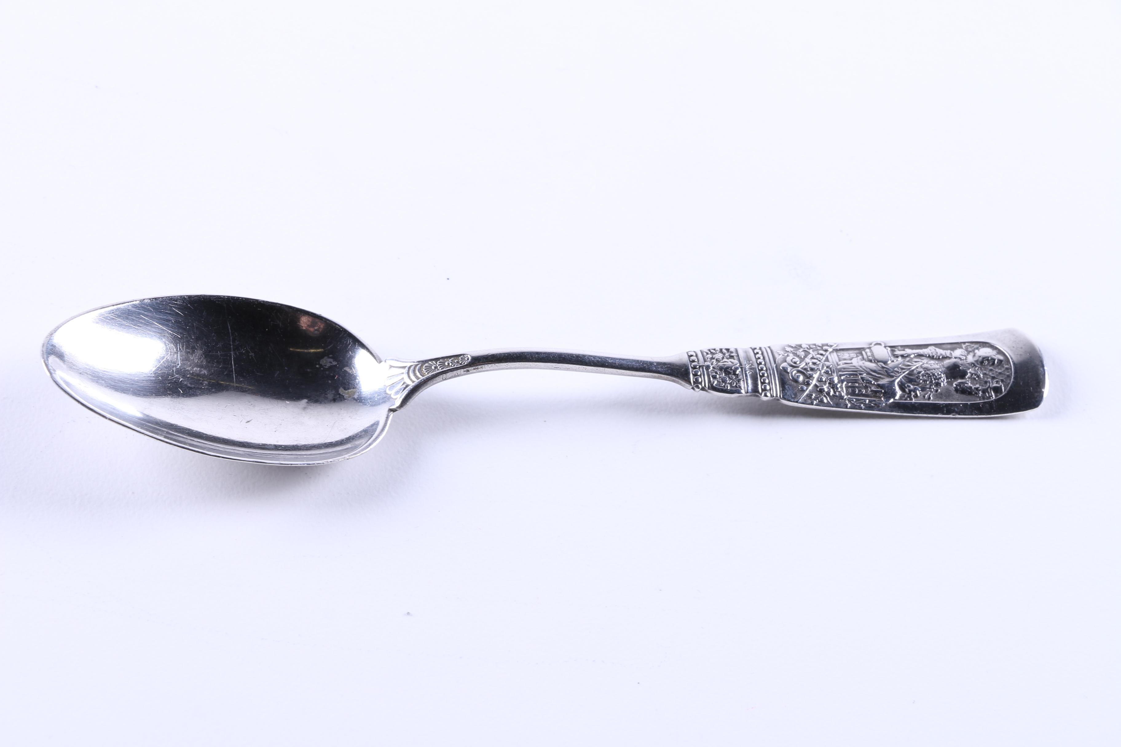Gorham "Raphael" and Other Sterling Spoons and Tongs