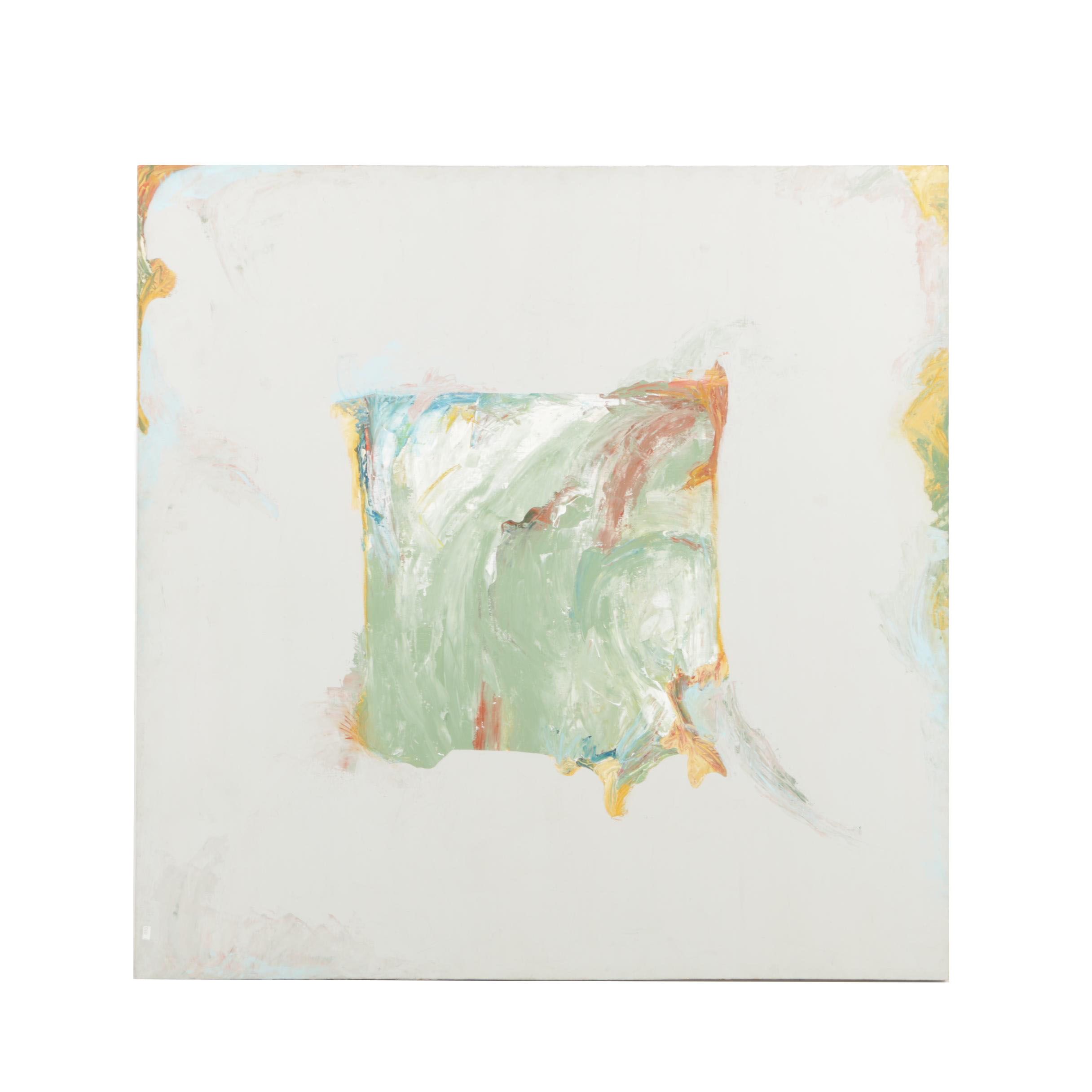 Jennifer Hardesty Oil Painting on Canvas "Land Mass"