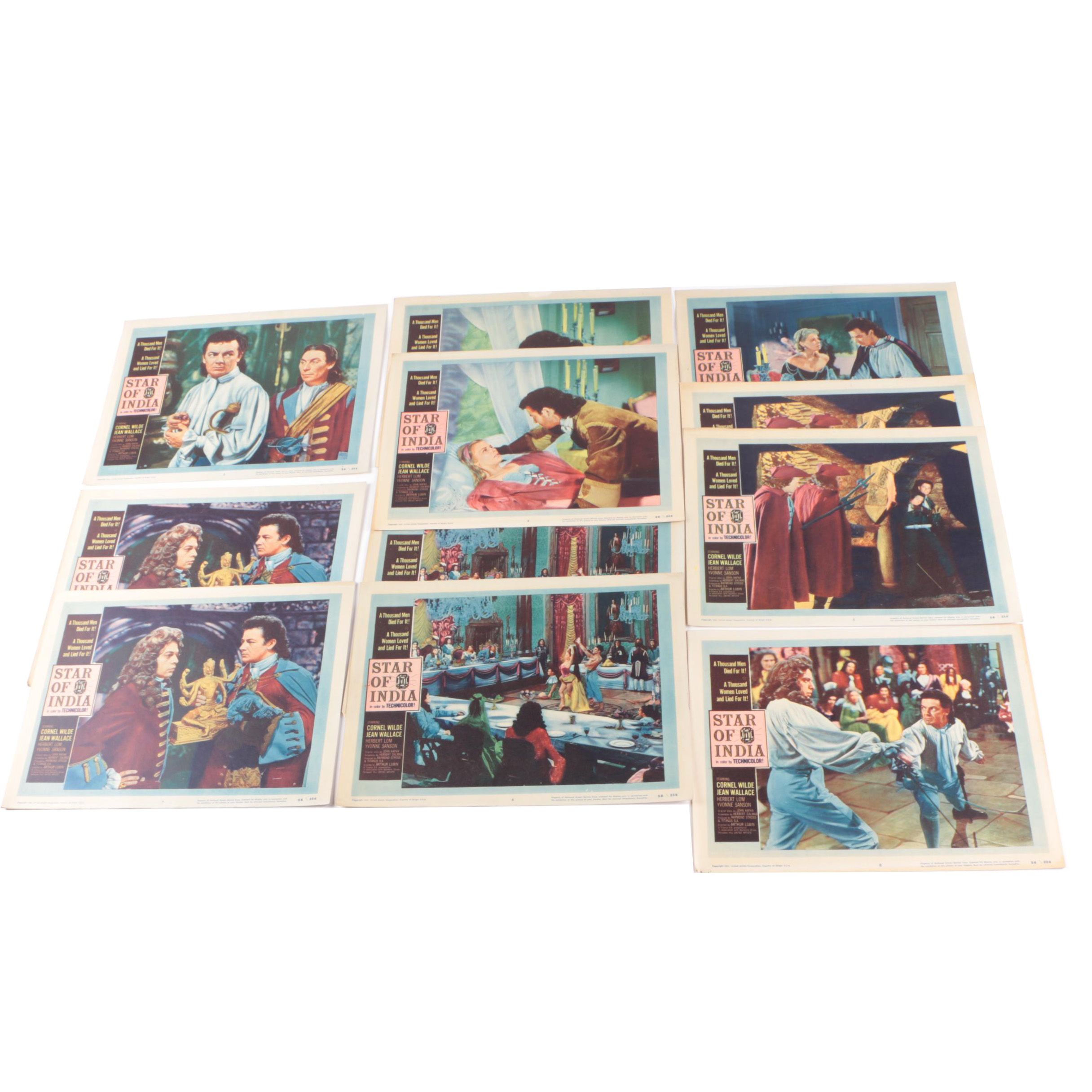 1956 "Star of India" Lobby Cards