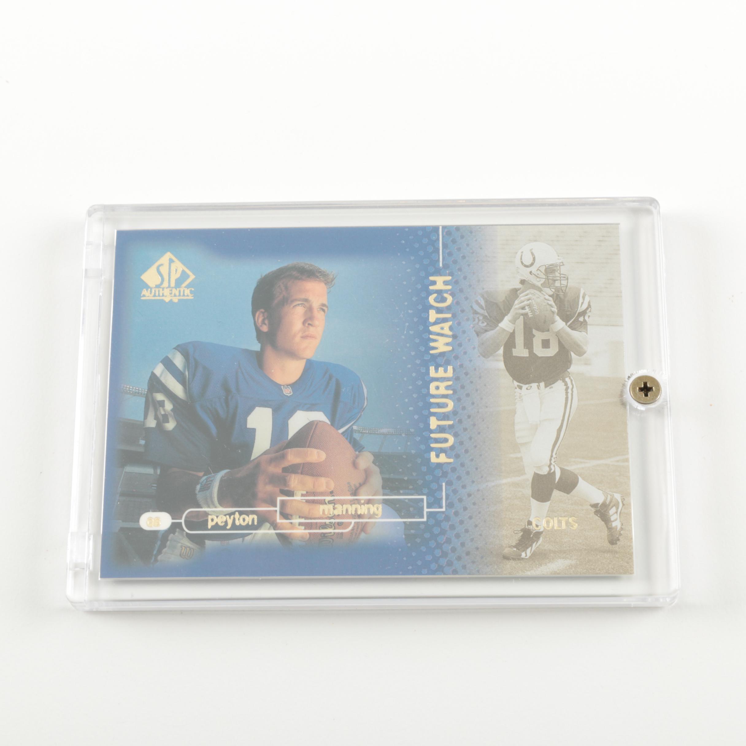 1998 Upper Deck SP Authentic "Future Watch" Peyton Manning #14 Rookie Card