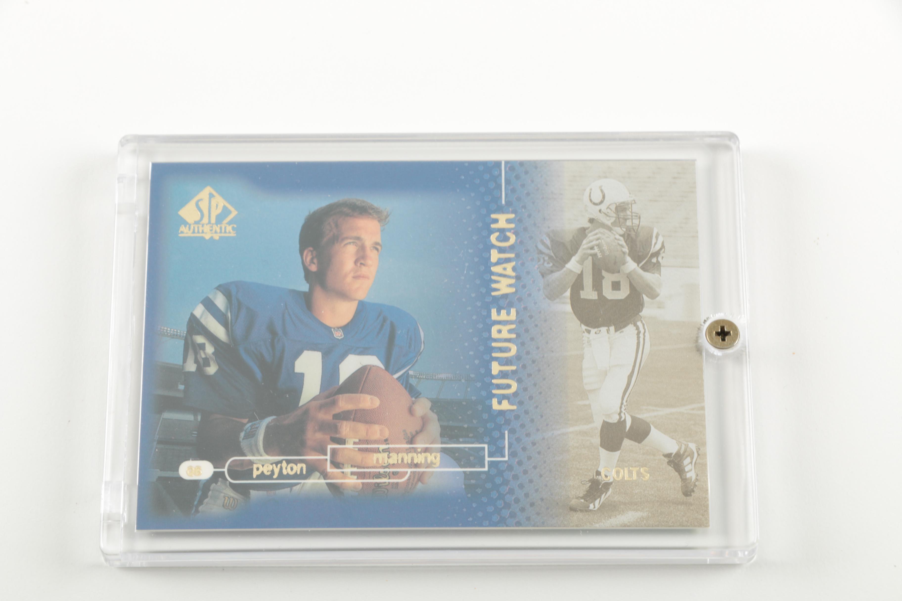 1998 Upper Deck SP Authentic "Future Watch" Peyton Manning #14 Rookie Card