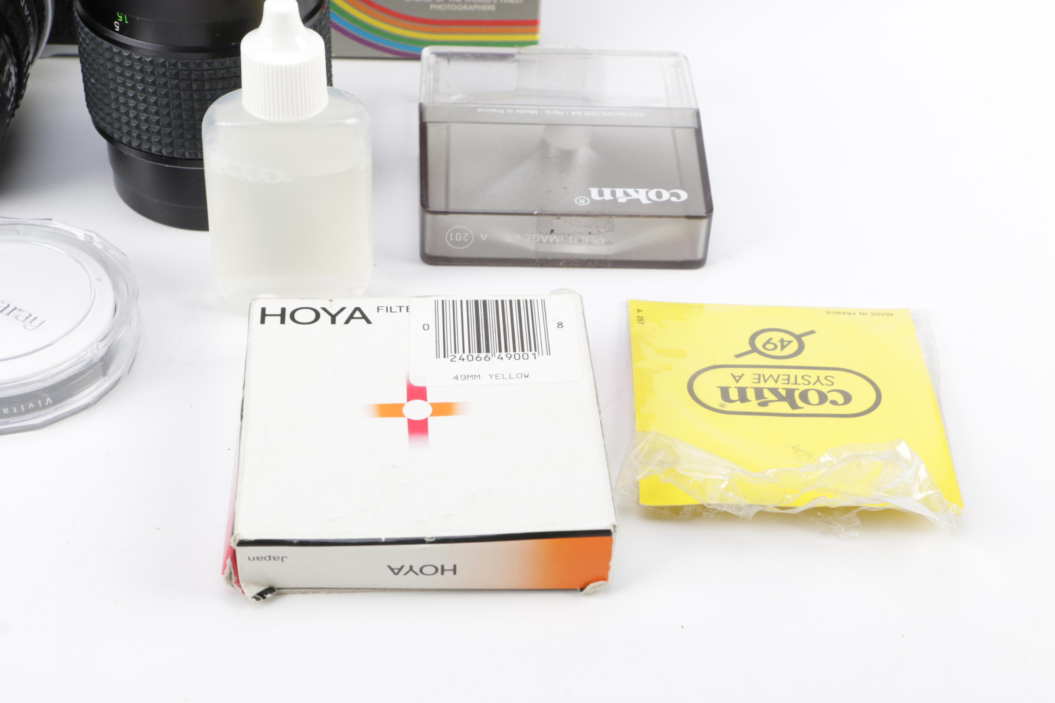 Pentax K1000 Camera, Bag and Accessories