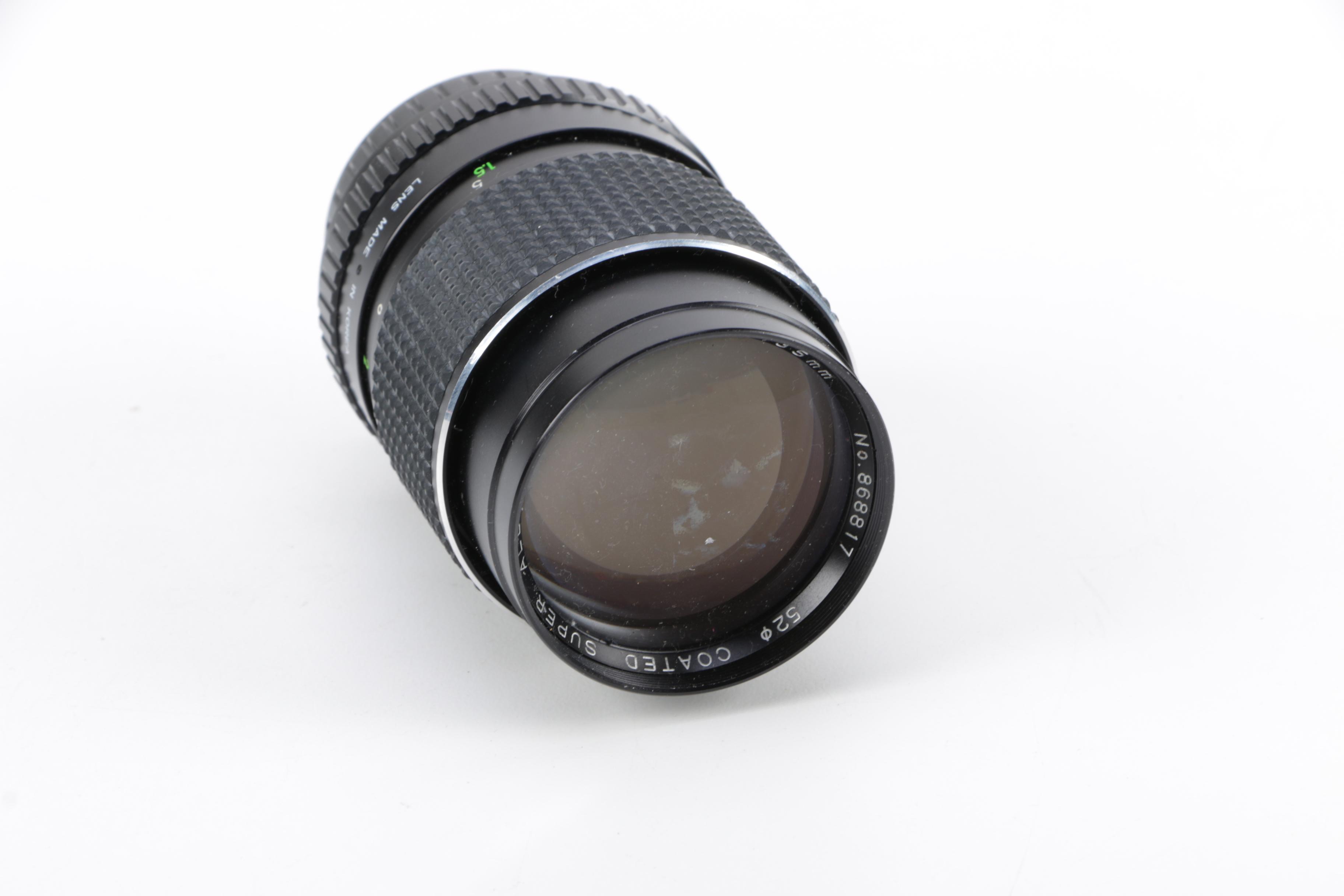 Pentax K1000 Camera, Bag and Accessories