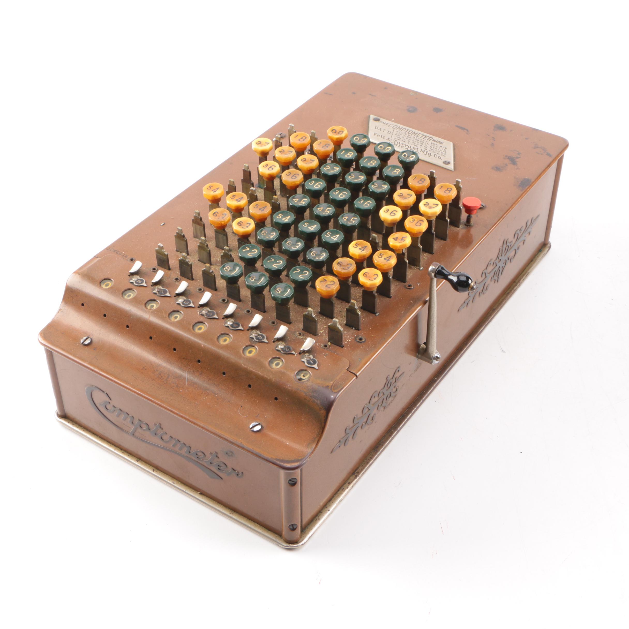 Vintage Felt & Tarrant Comptometer Adding Machines