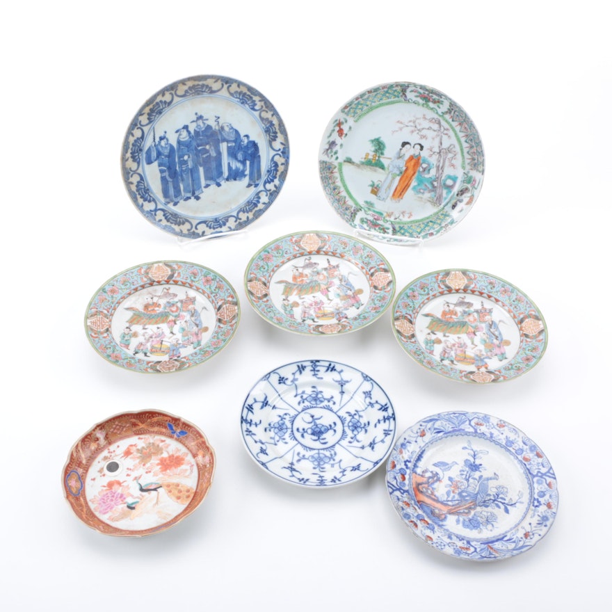 Imari Style Tableware Including Masons Ironstone