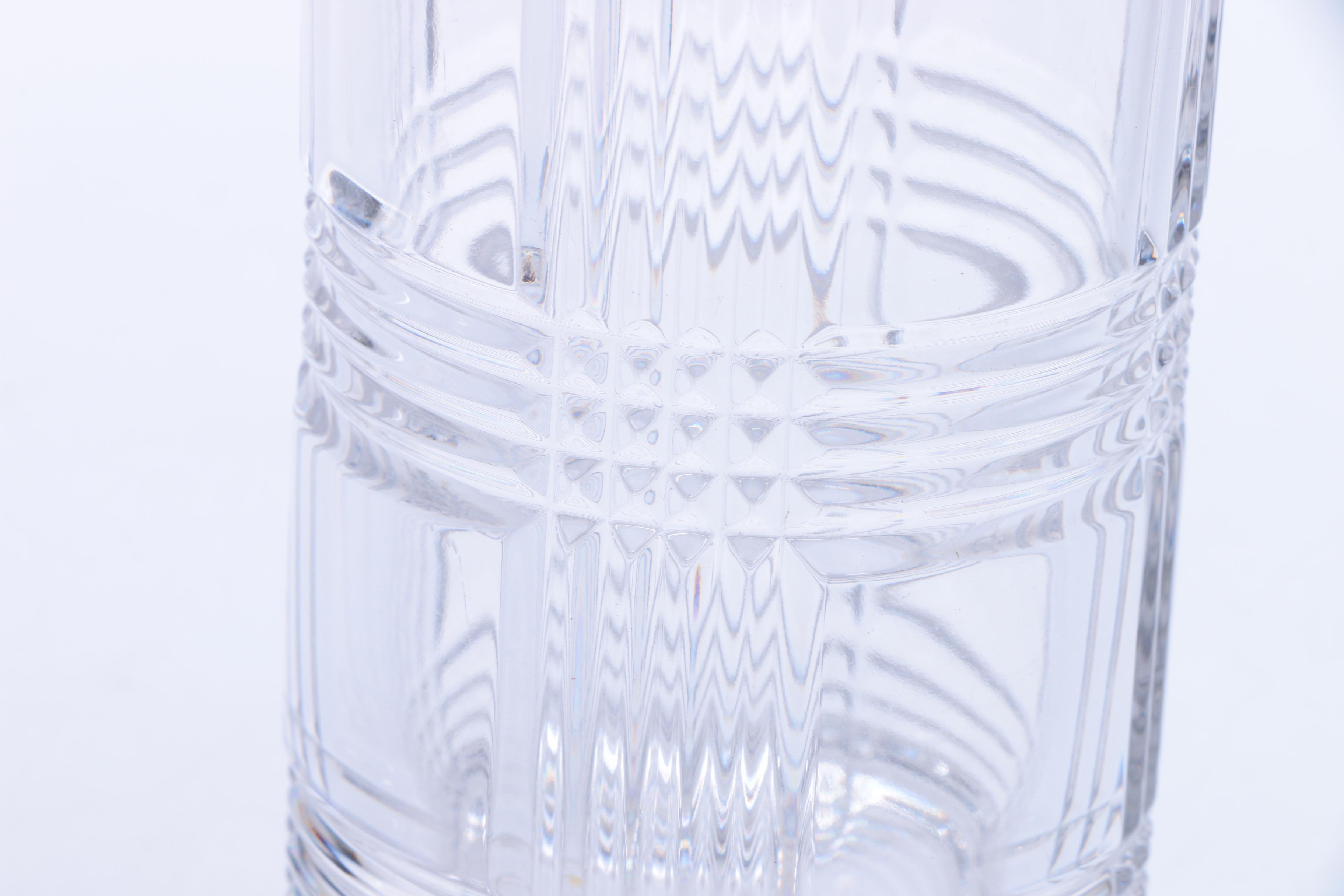 Ralph Lauren "Glen Plaid" Crystal Glasses