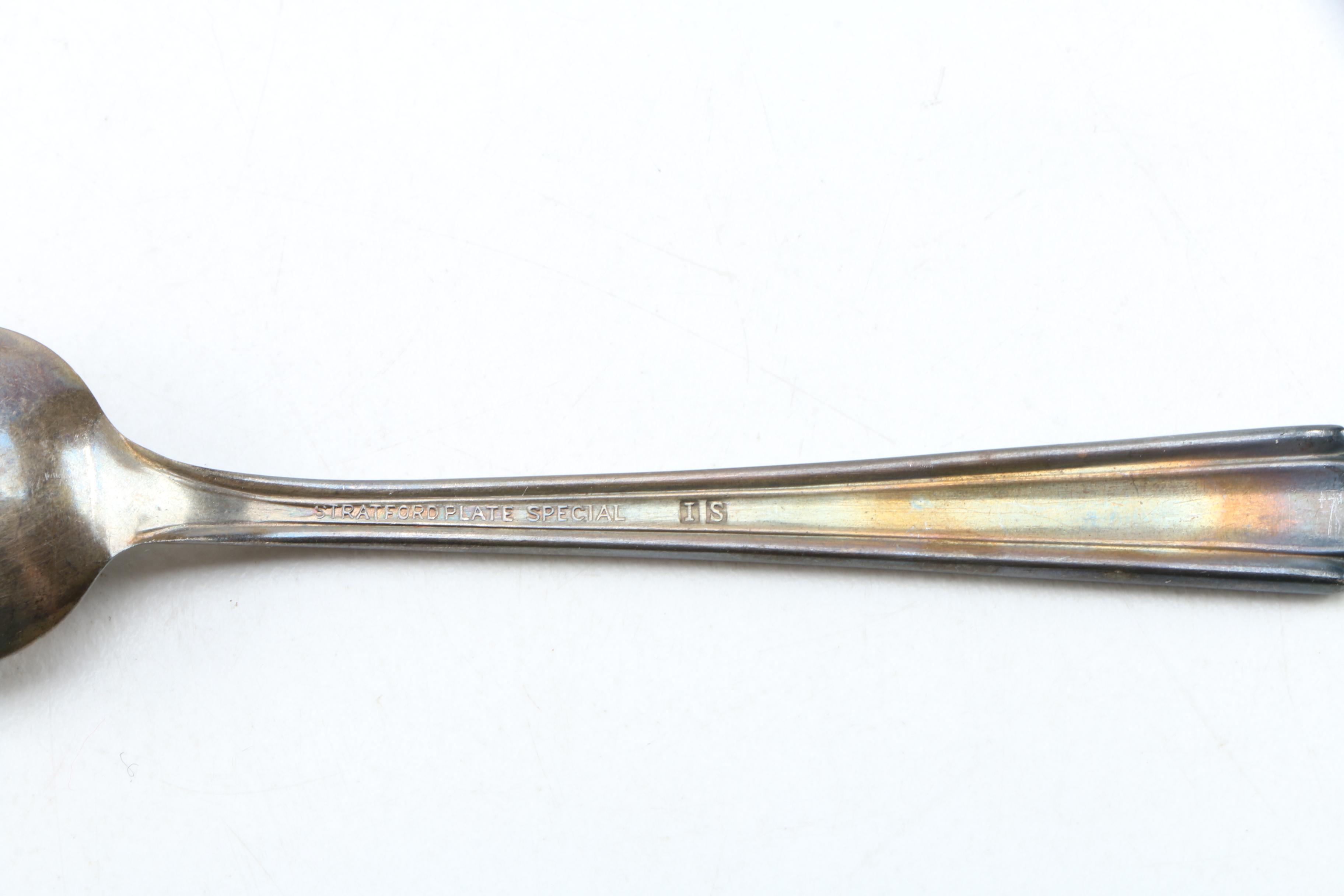 Assortment of Silver Plate Flatware Including E.G. Webster & Son and