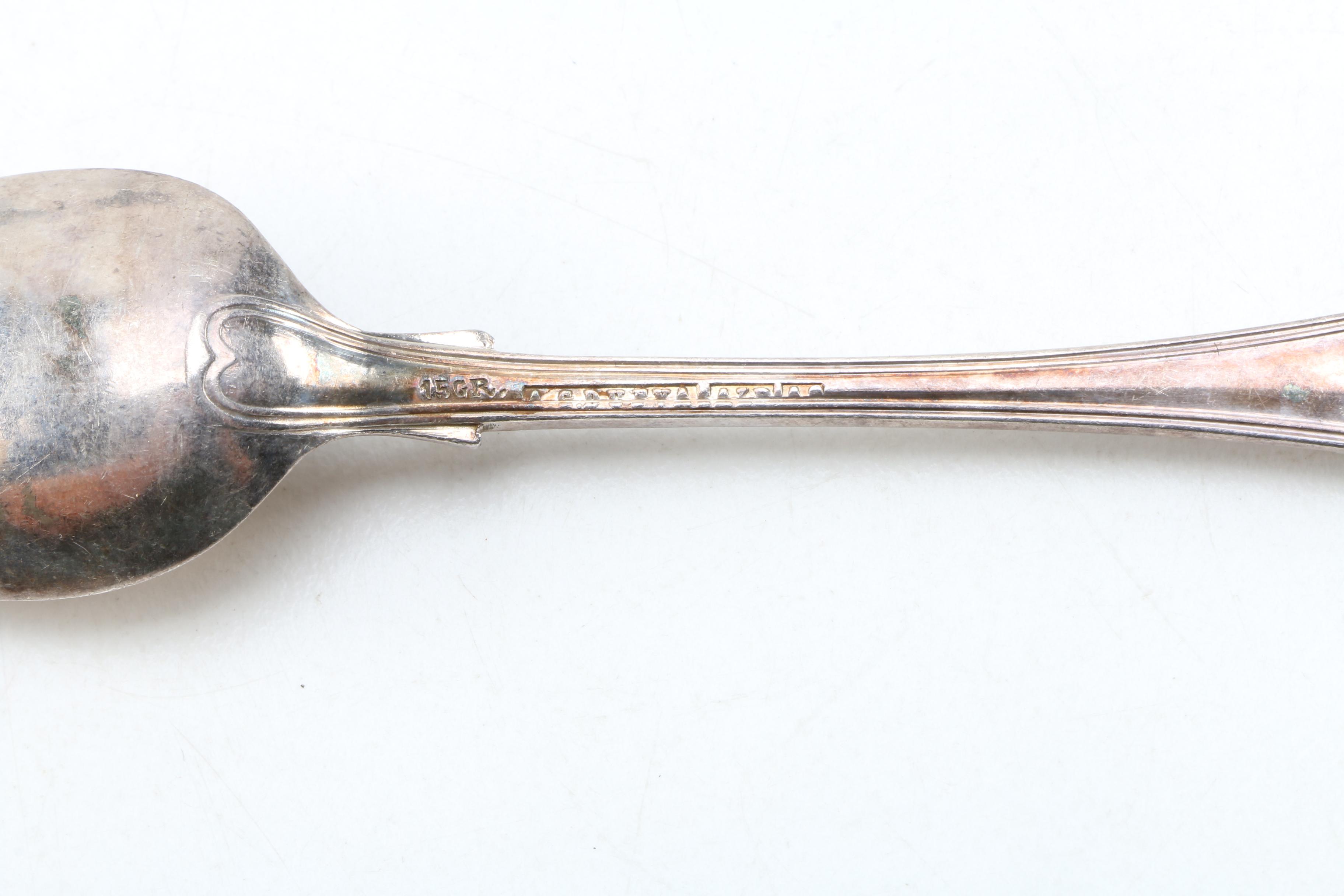 Assortment of Silver Plate Flatware Including E.G. Webster & Son and