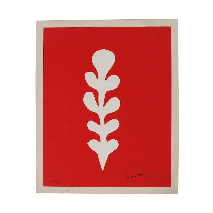 After Henri Matisse Limited Edition Serigraph on Paper
