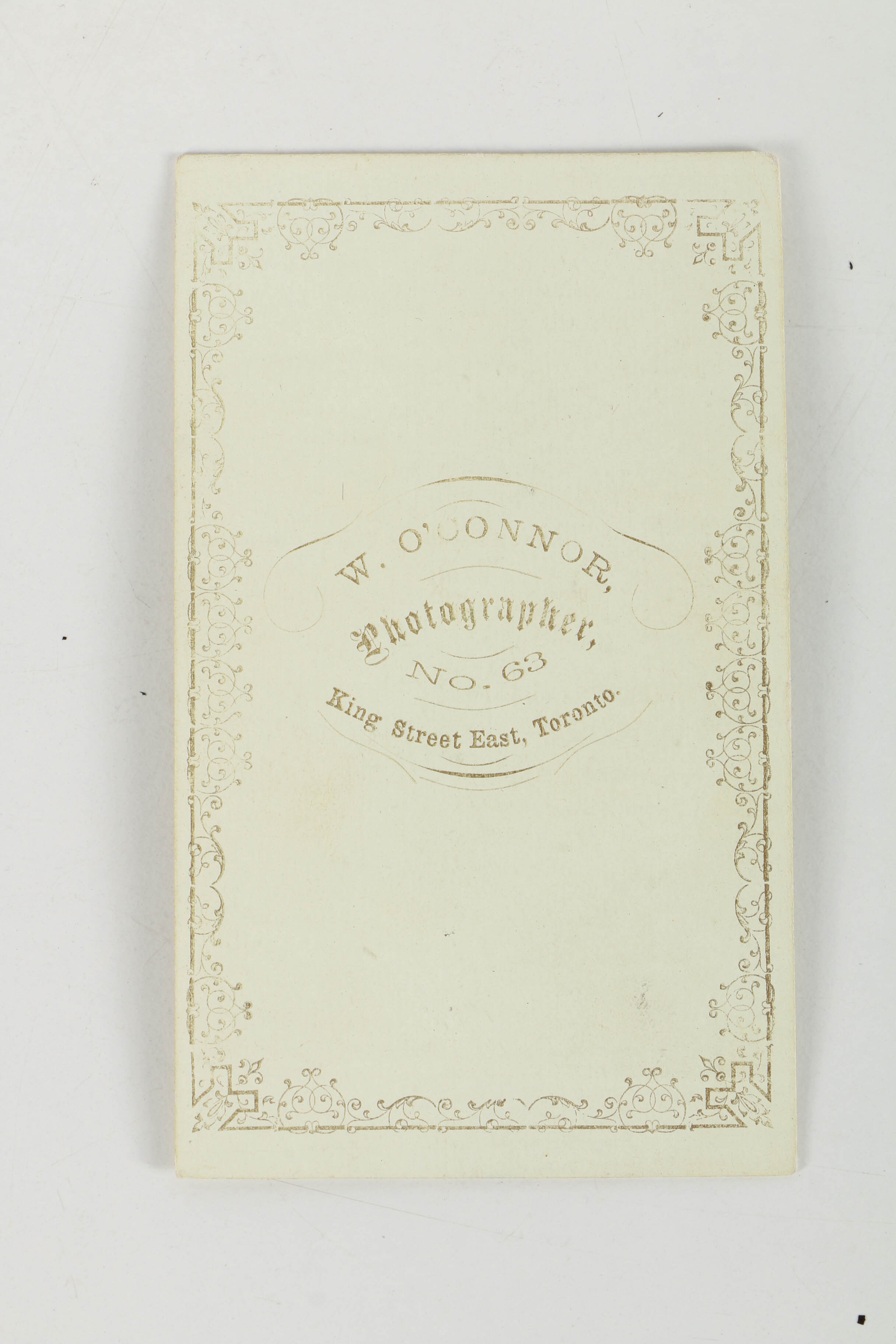 Silver Gelatin Carte-de-visite Portrait of a Man and Woman