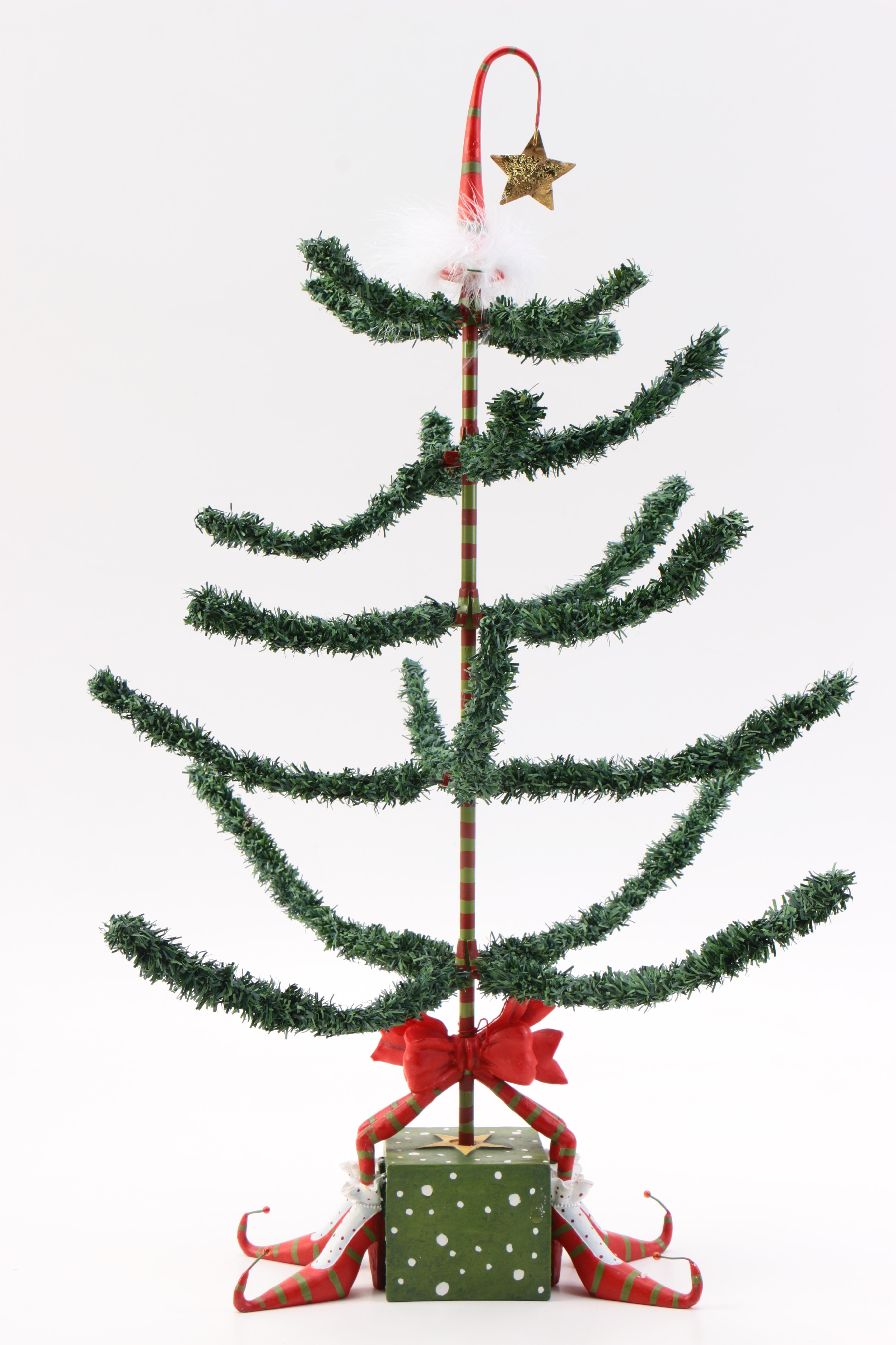 Department 56 "Krinkles" Christmas Tree Decoration with Ornaments
