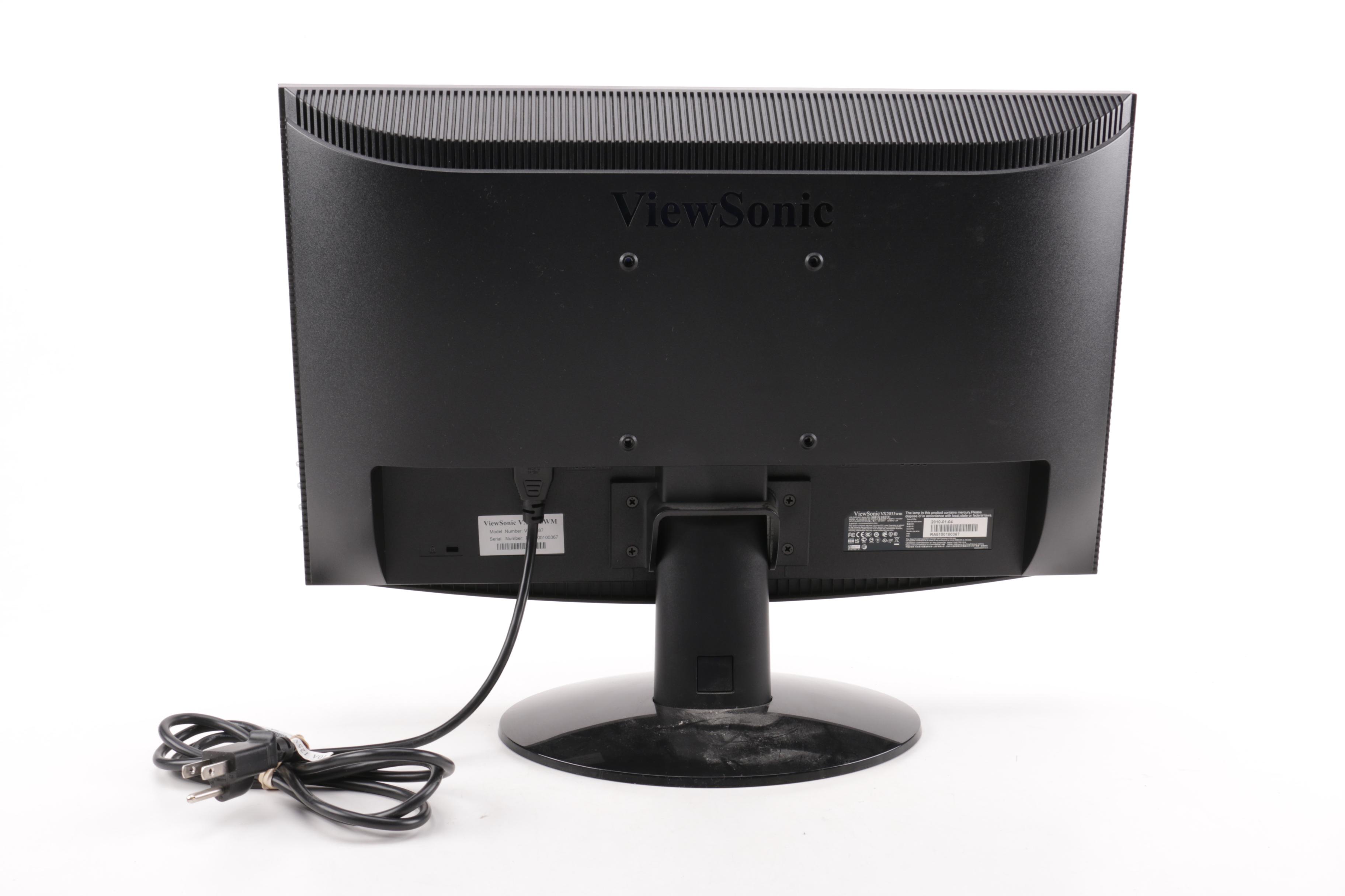ViewSonic 20" Monitor