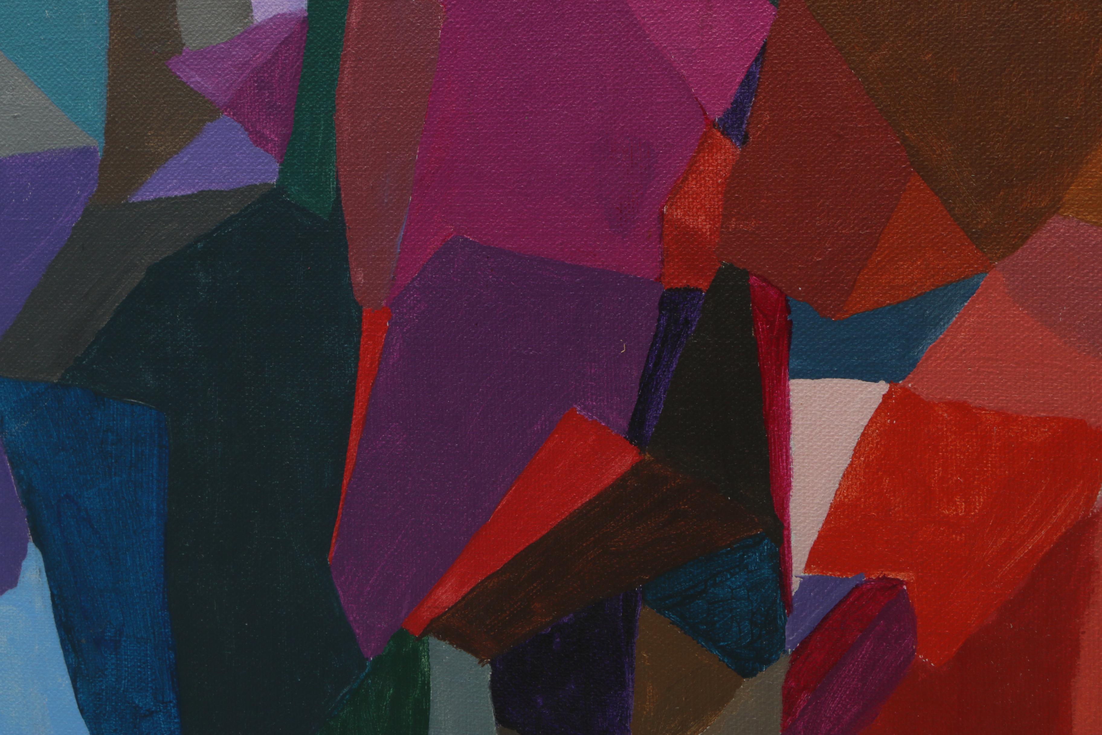 Lisa Maliszewski Acrylic Painting and Robert Tyler Lee Oil Painting