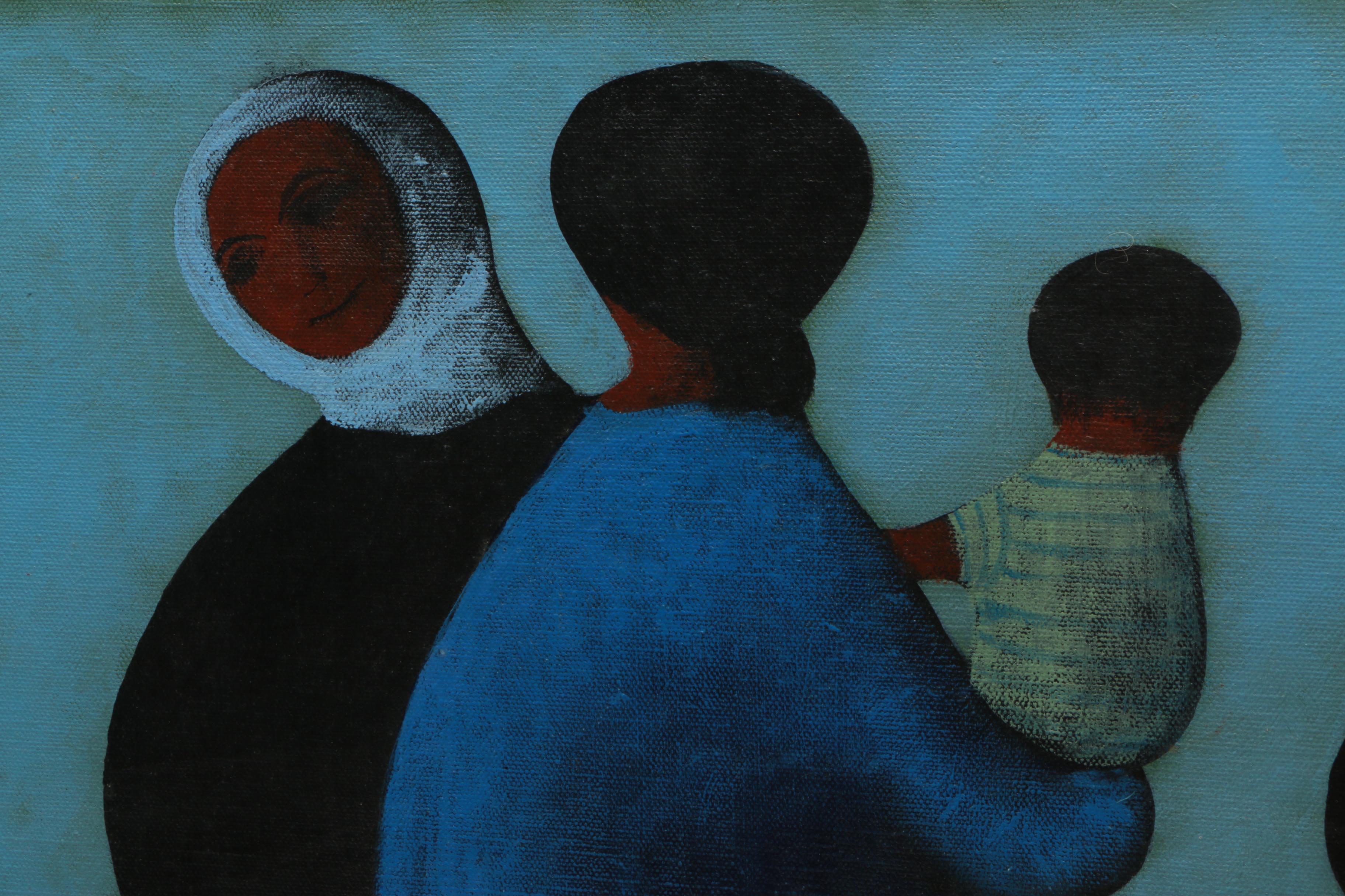 Lisa Maliszewski Acrylic Painting and Robert Tyler Lee Oil Painting