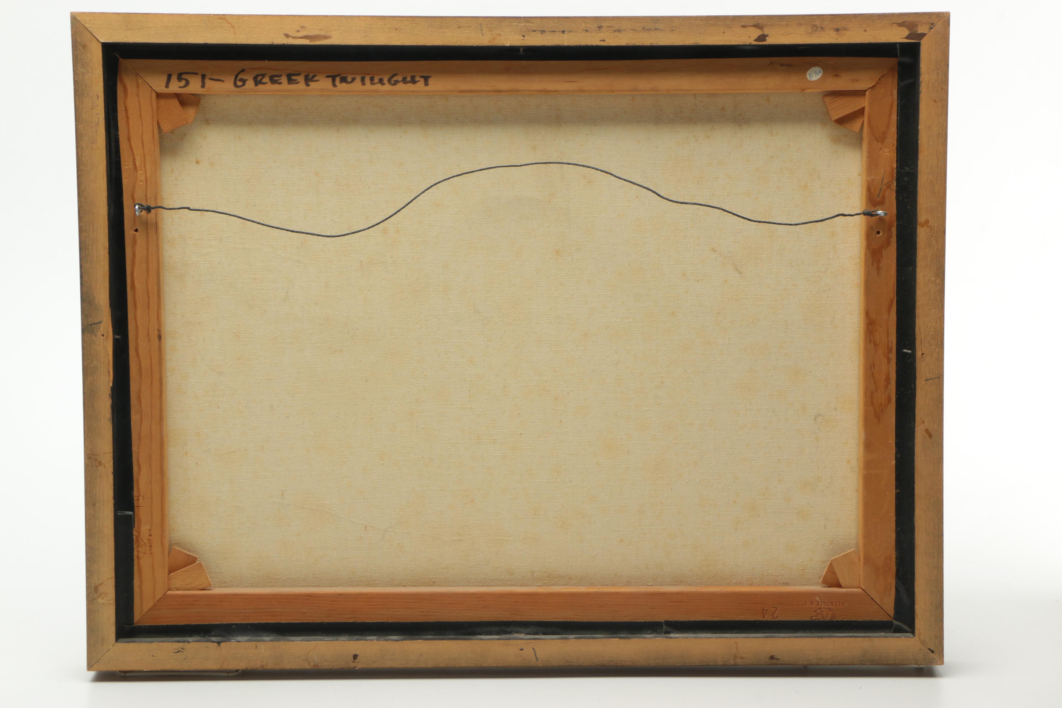 Lisa Maliszewski Acrylic Painting and Robert Tyler Lee Oil Painting