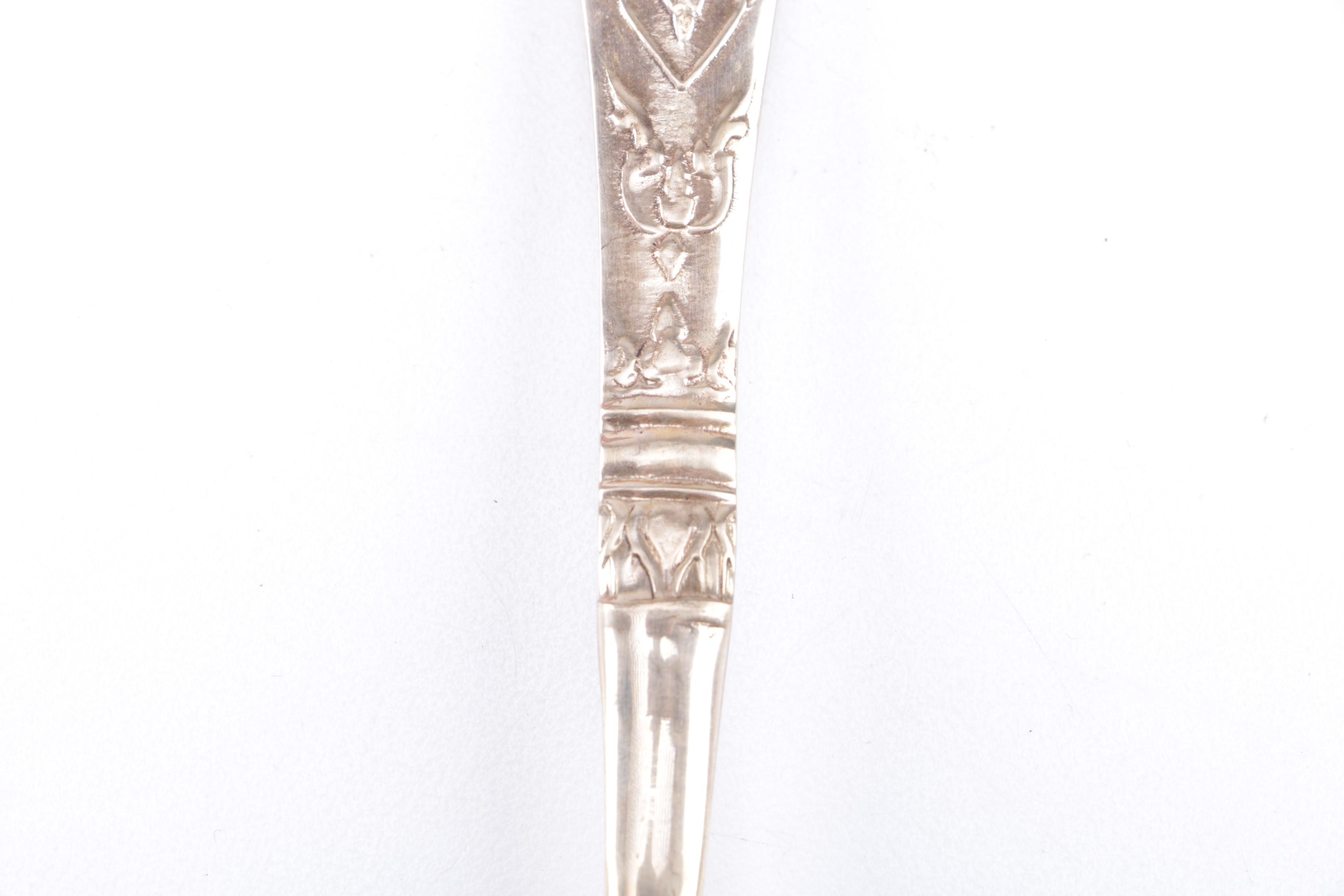 Vintage Thai Brass Flatware and Case