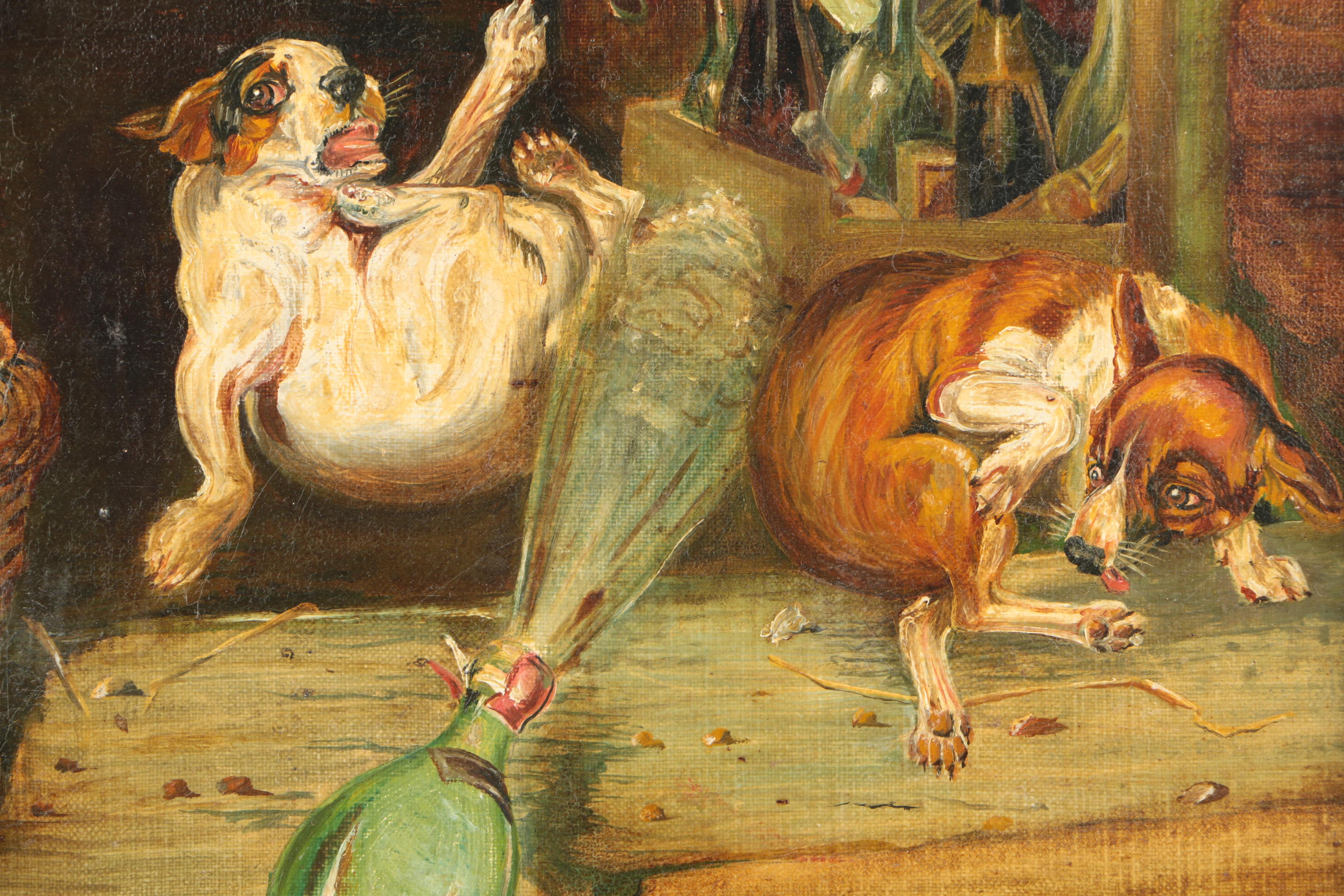 Copy Oil Painting after William Henry Hamilton Trood's "A Surprising Result"