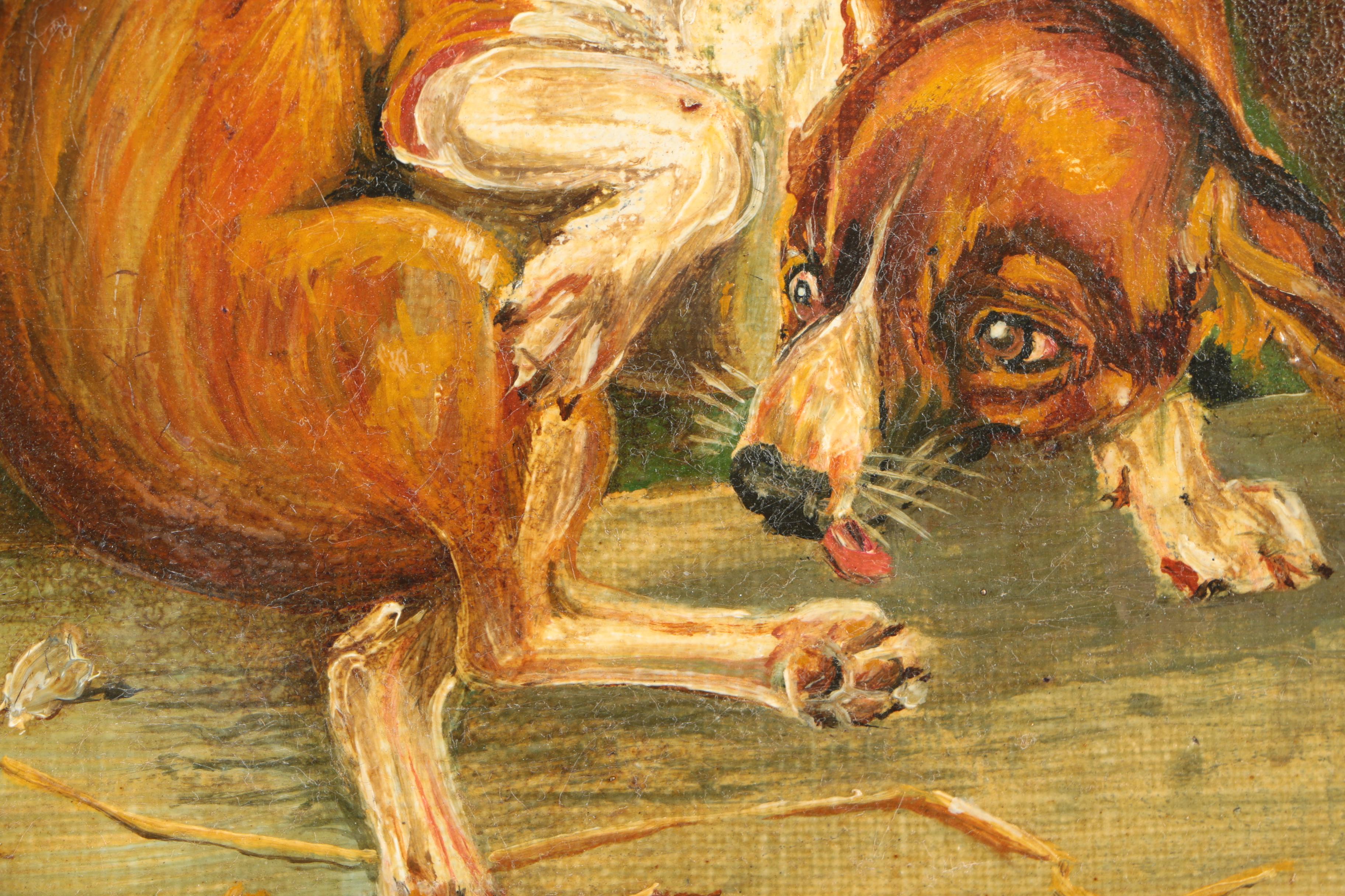 Copy Oil Painting after William Henry Hamilton Trood's "A Surprising Result"
