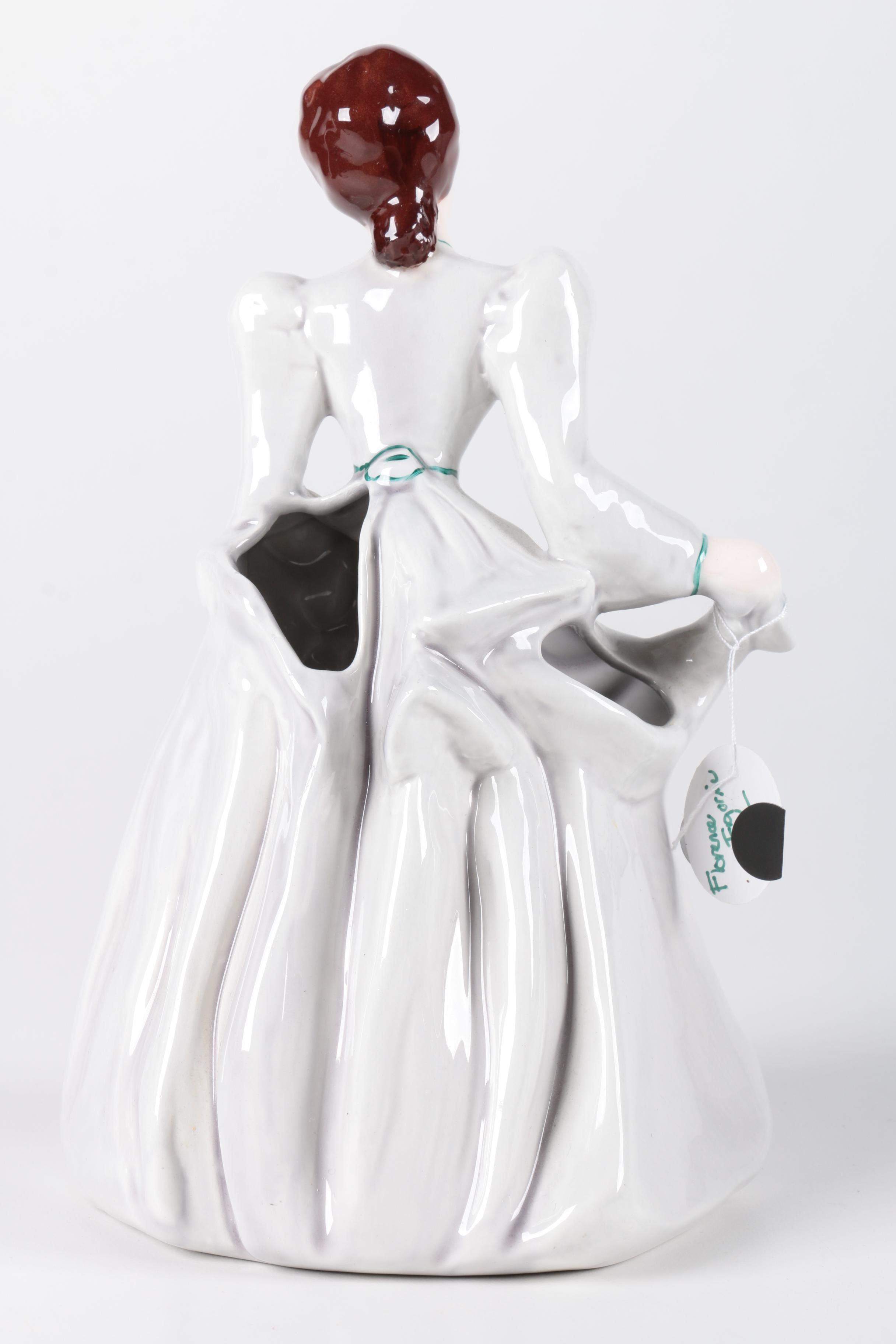 Pair of Vintage Florence Ceramics Figurines