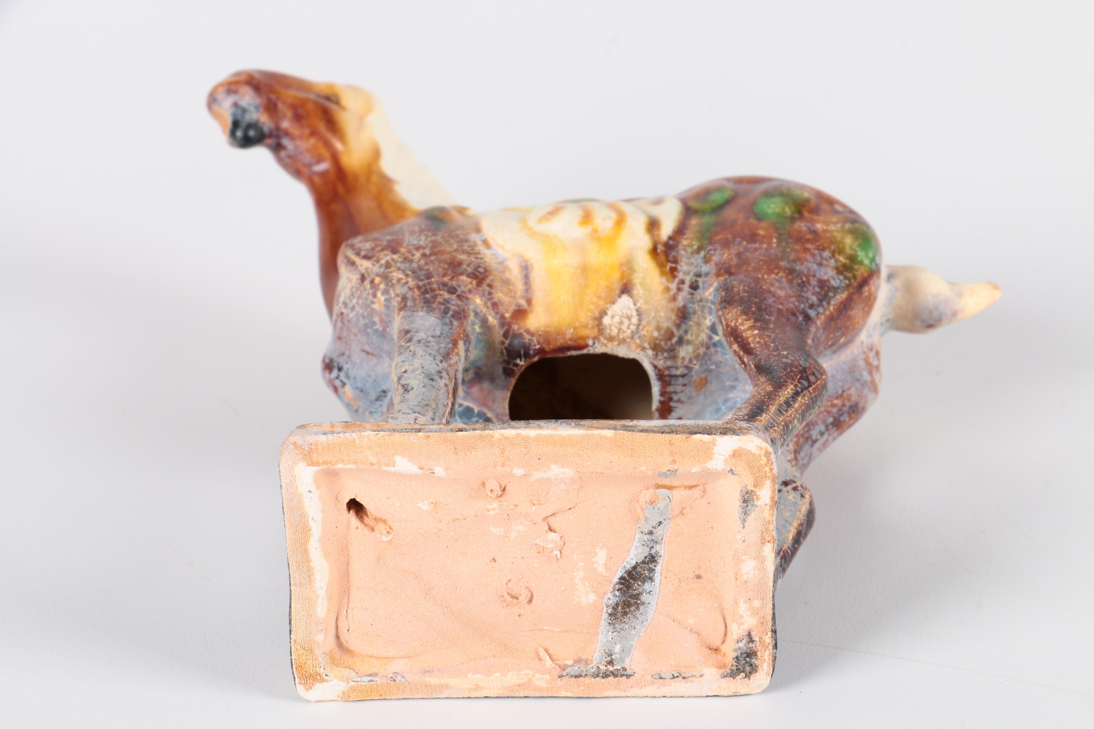 Tang Dynasty Style Ceramic Horse Figurines