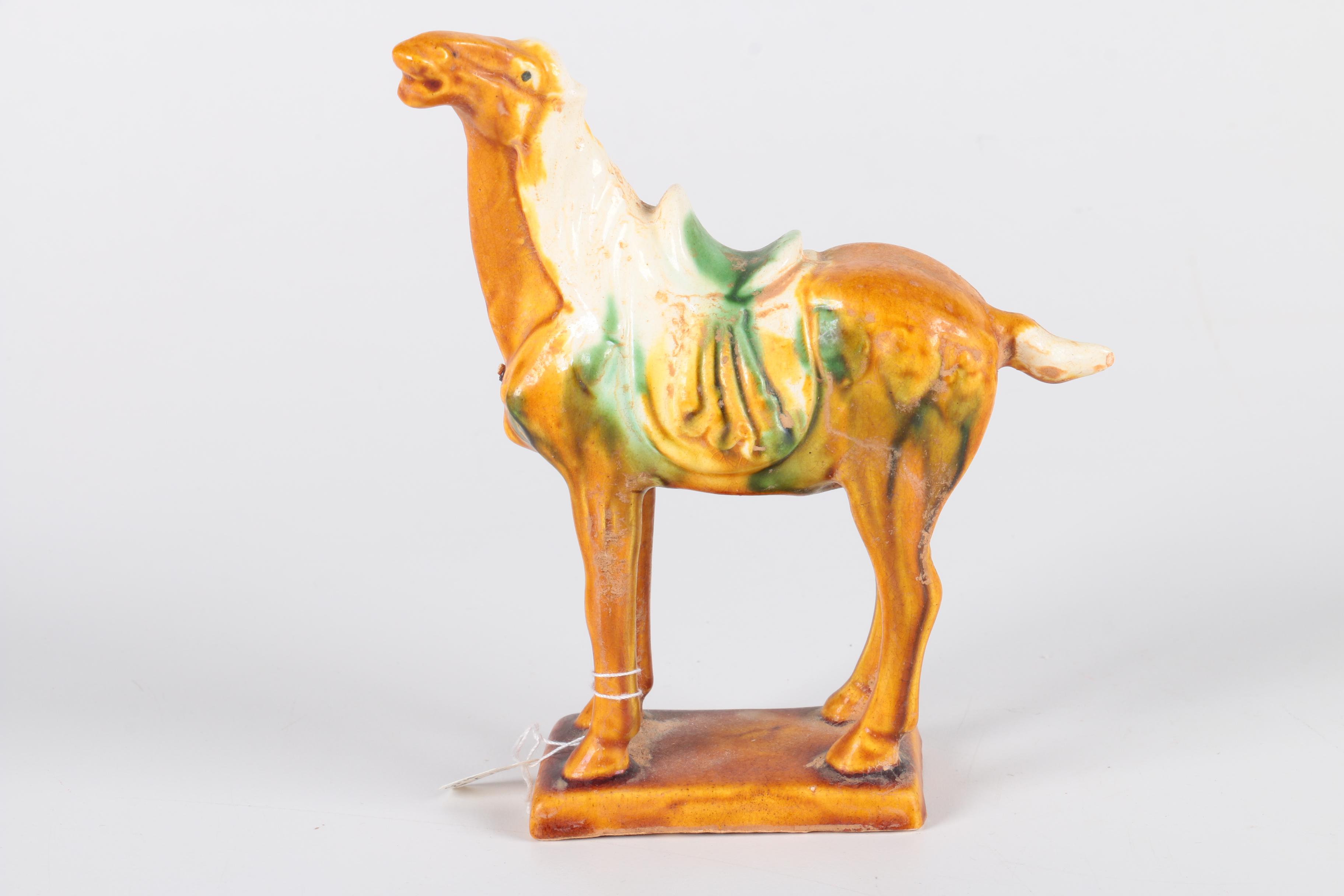 Tang Dynasty Style Ceramic Horse Figurines