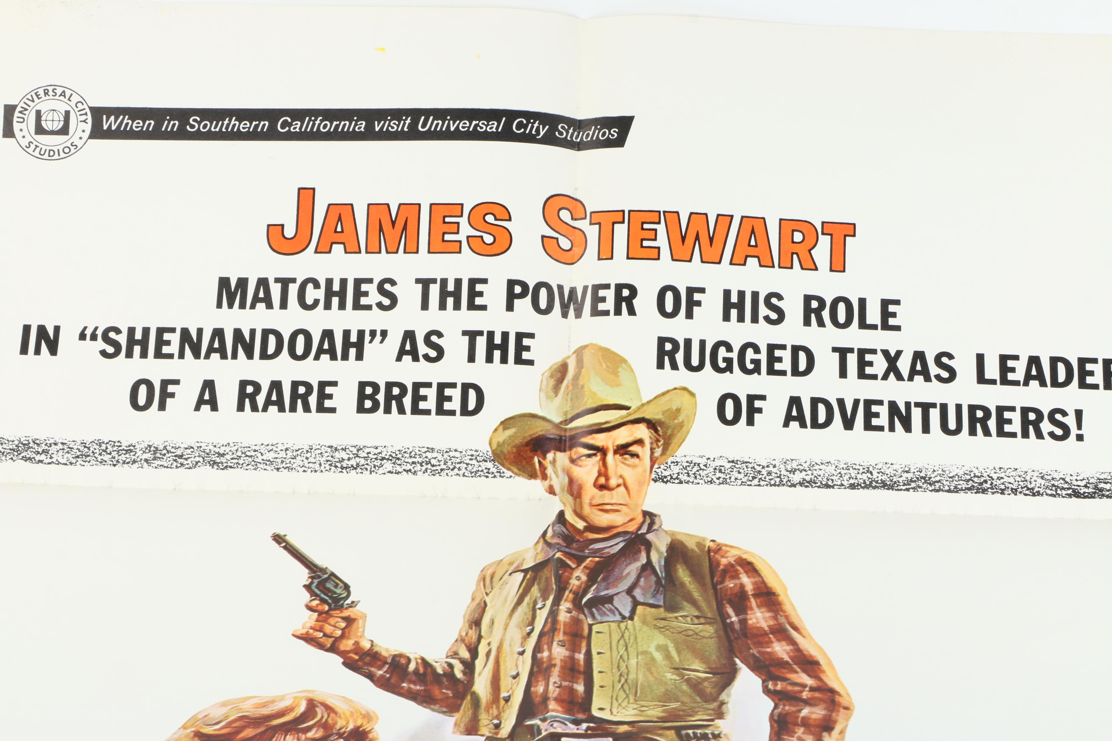 1966 "The Rare Breed" and 1973 "Oklahoma Crude" Movie Posters and Lobby Cards