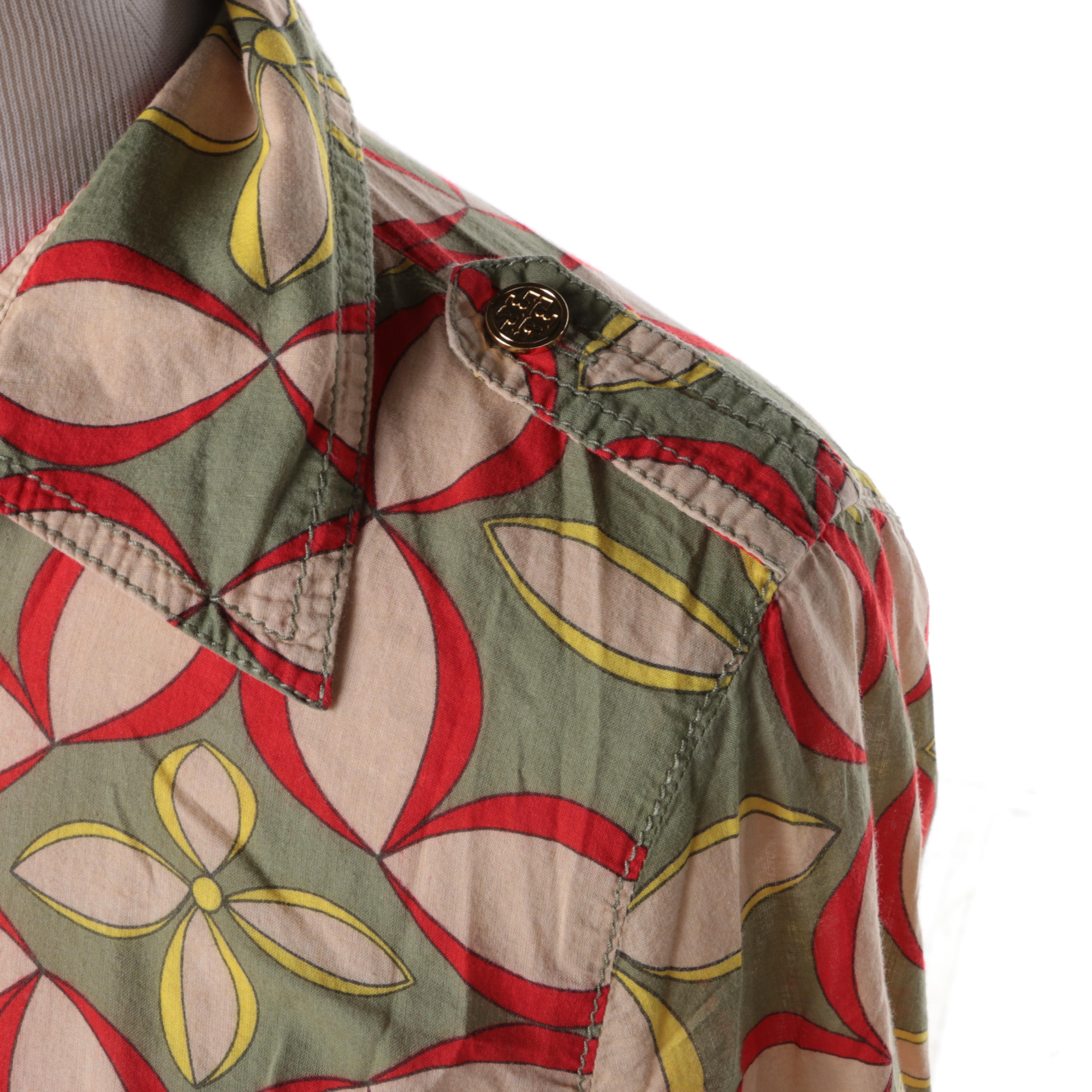 Tory Burch Floral Print Blouse